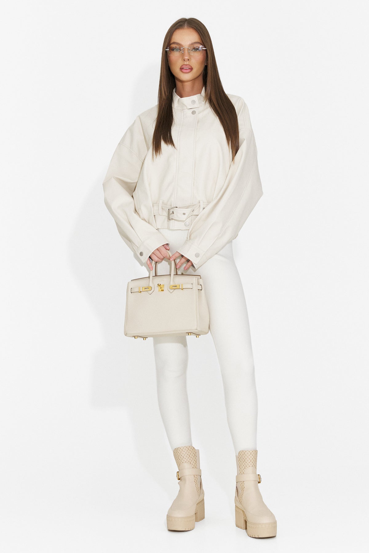 Veste Casual Beige pour Femmes de Lunteva Bogas