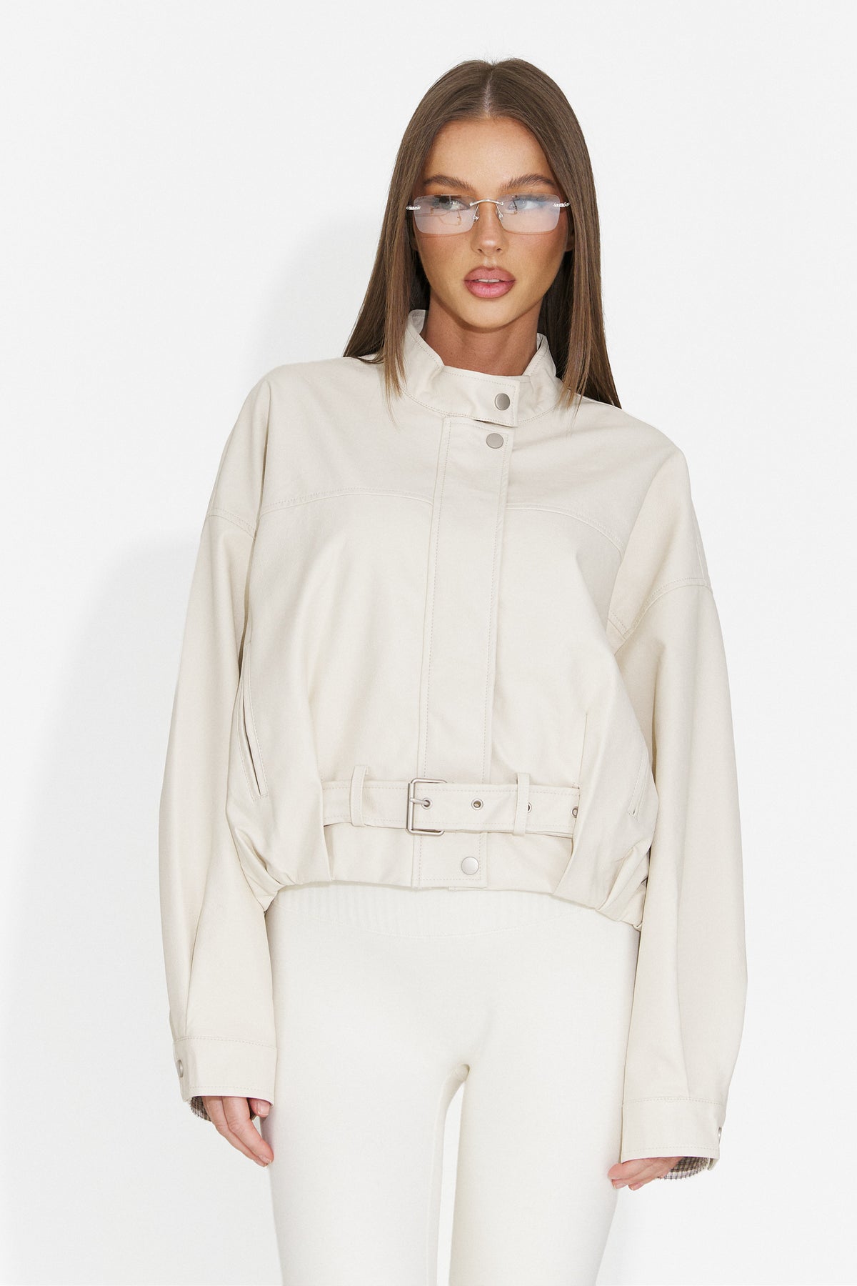 Veste Casual Beige pour Femmes de Lunteva Bogas