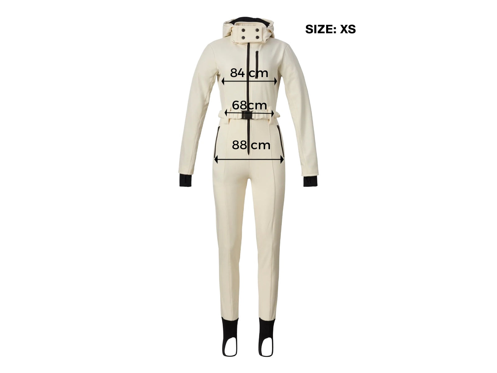 Anodys Bogas Casual Cream Ski Jumpsuit