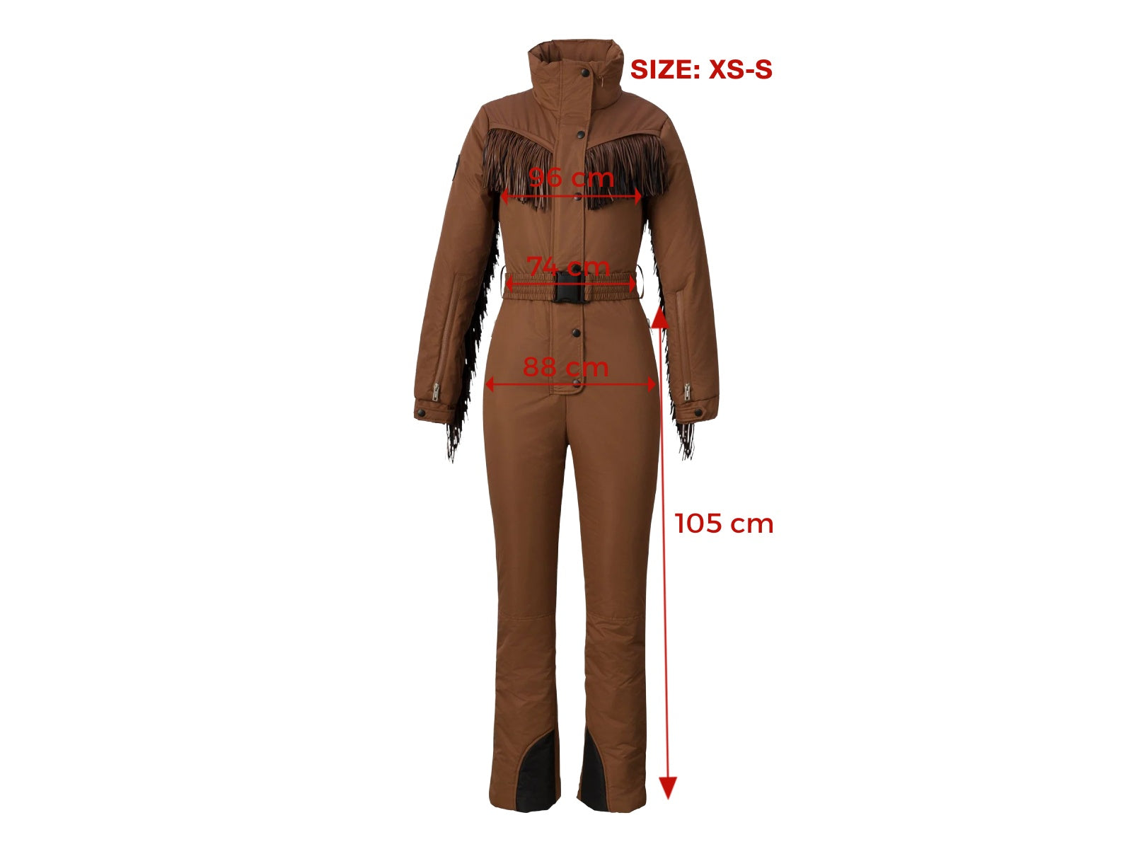 Kurtka narciarska casual brązowa Ritanya Bogas