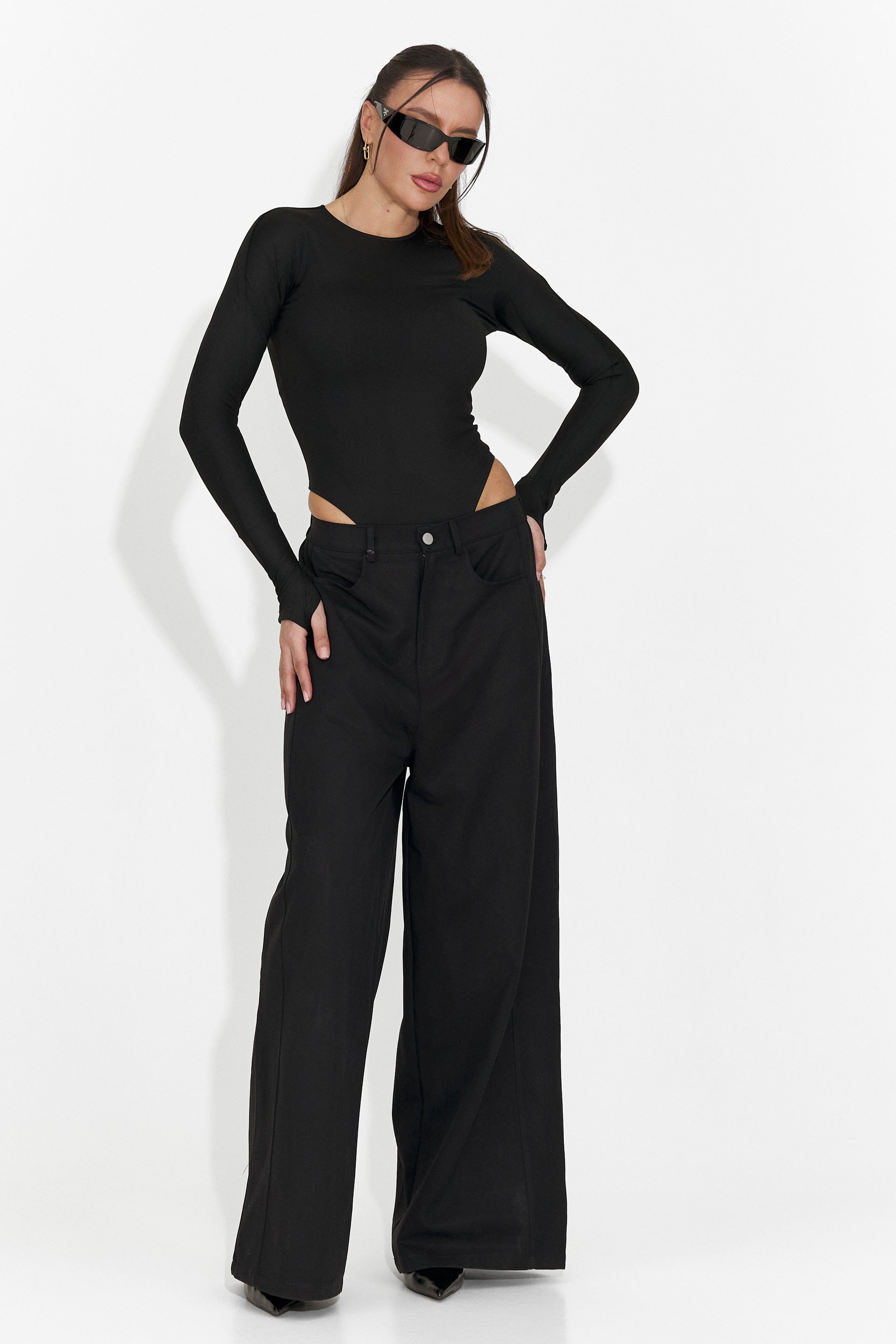 Damenjeans lässig schwarz Irsaia Bogas