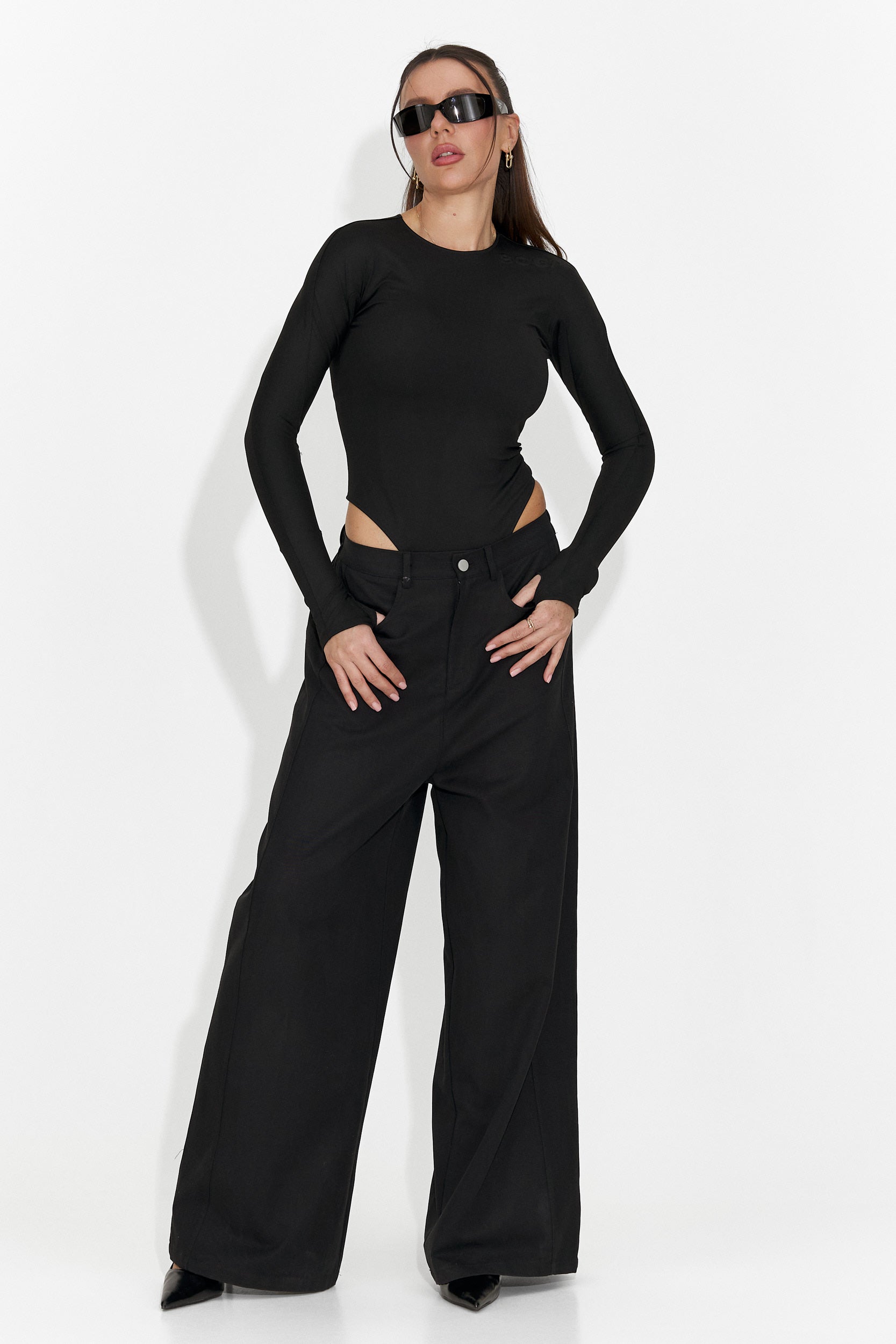 Damenjeans lässig schwarz Irsaia Bogas