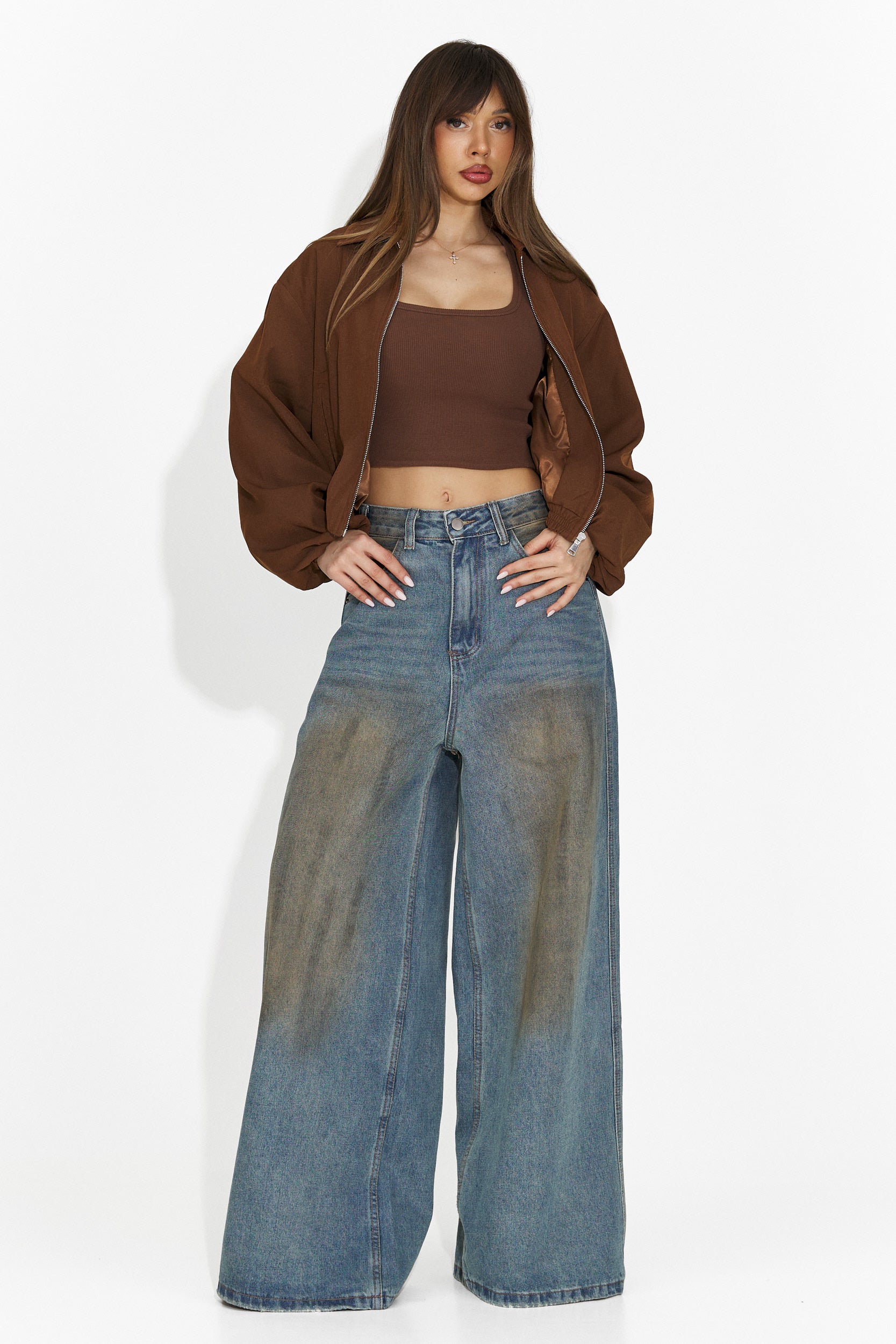 Jeans Casuales Azules para Mujer de Angeliana Bogas