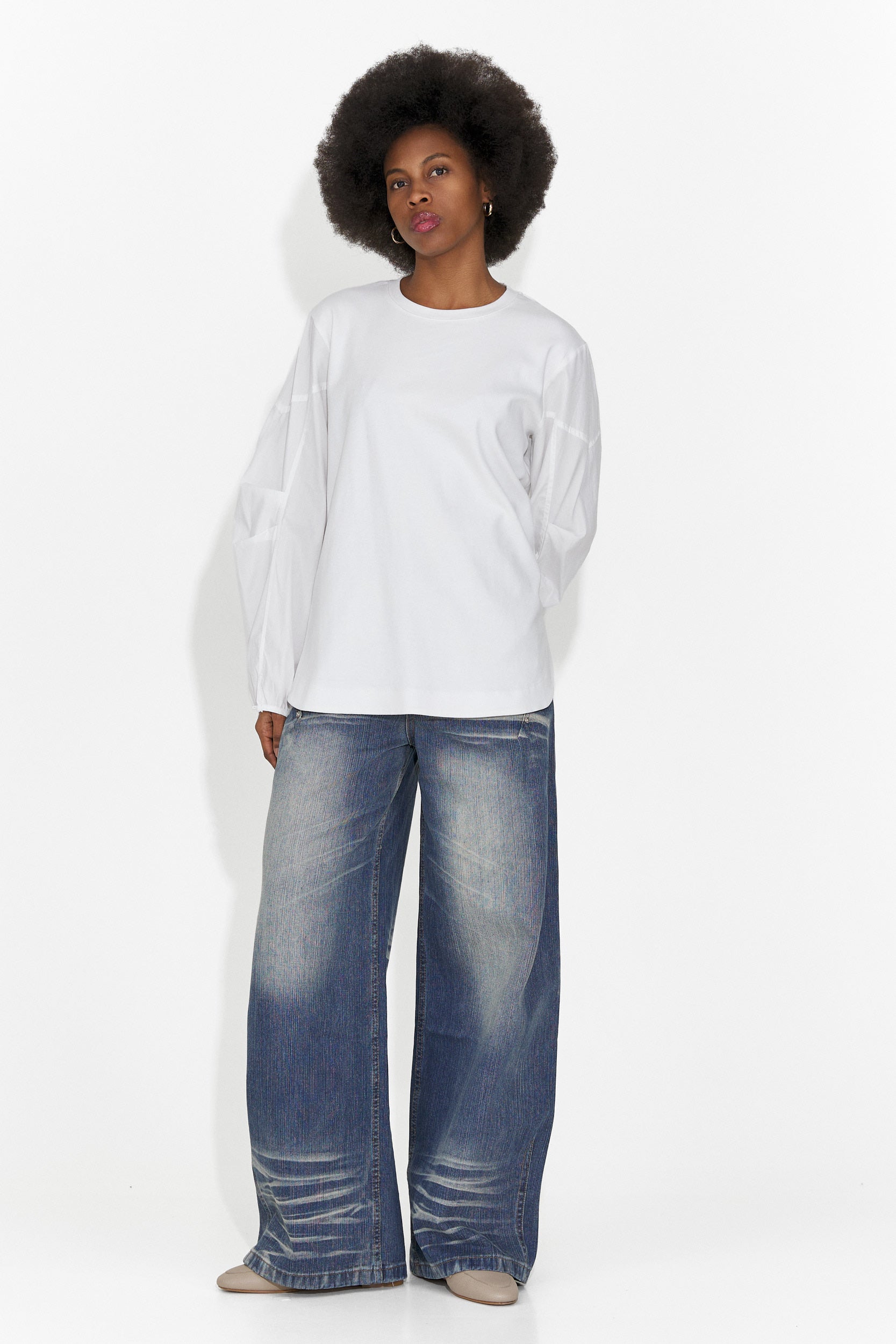 Jeans Bleus Décontractés pour Femmes d'Aretha Bogas