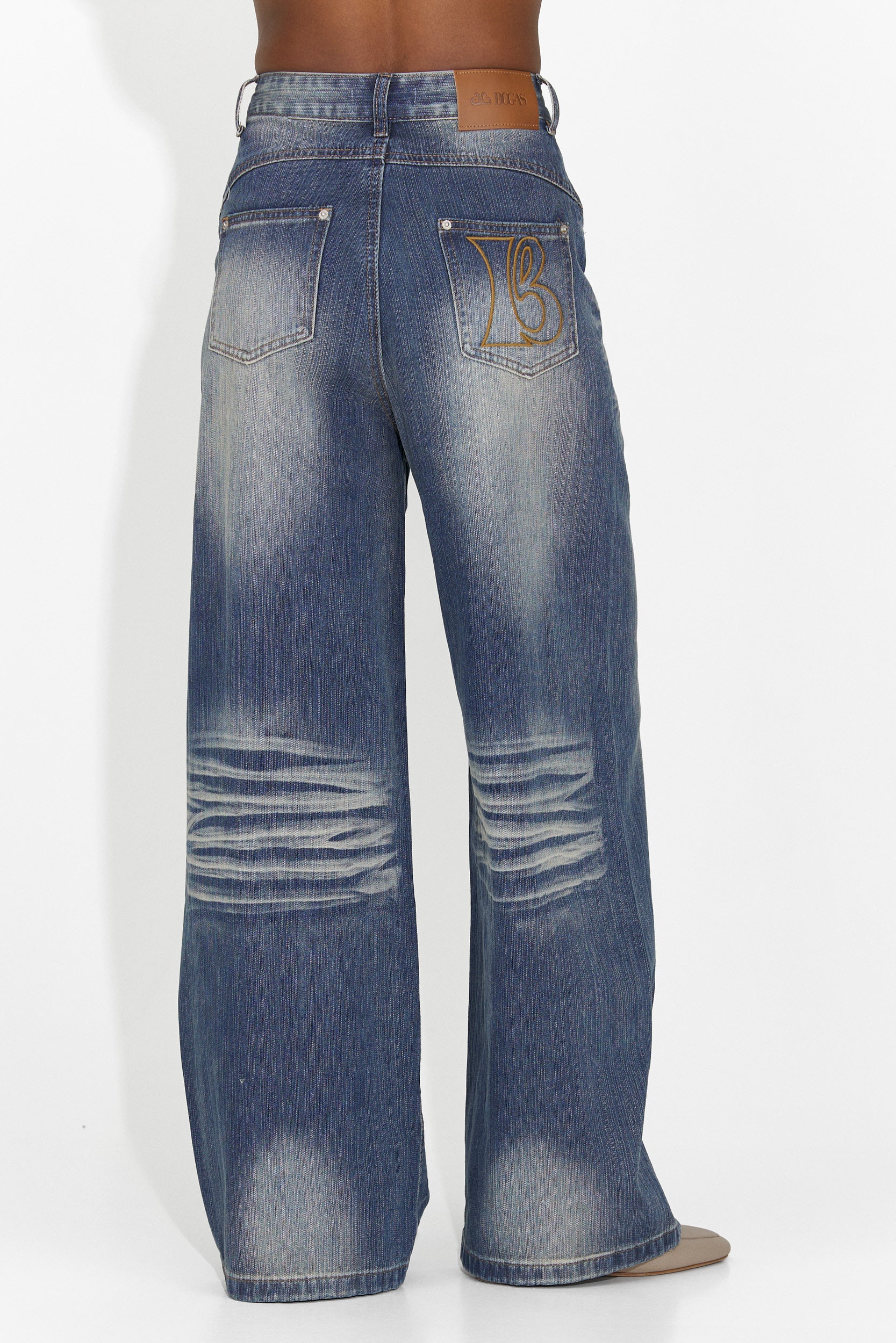 Jeans Bleus Décontractés pour Femmes d'Aretha Bogas