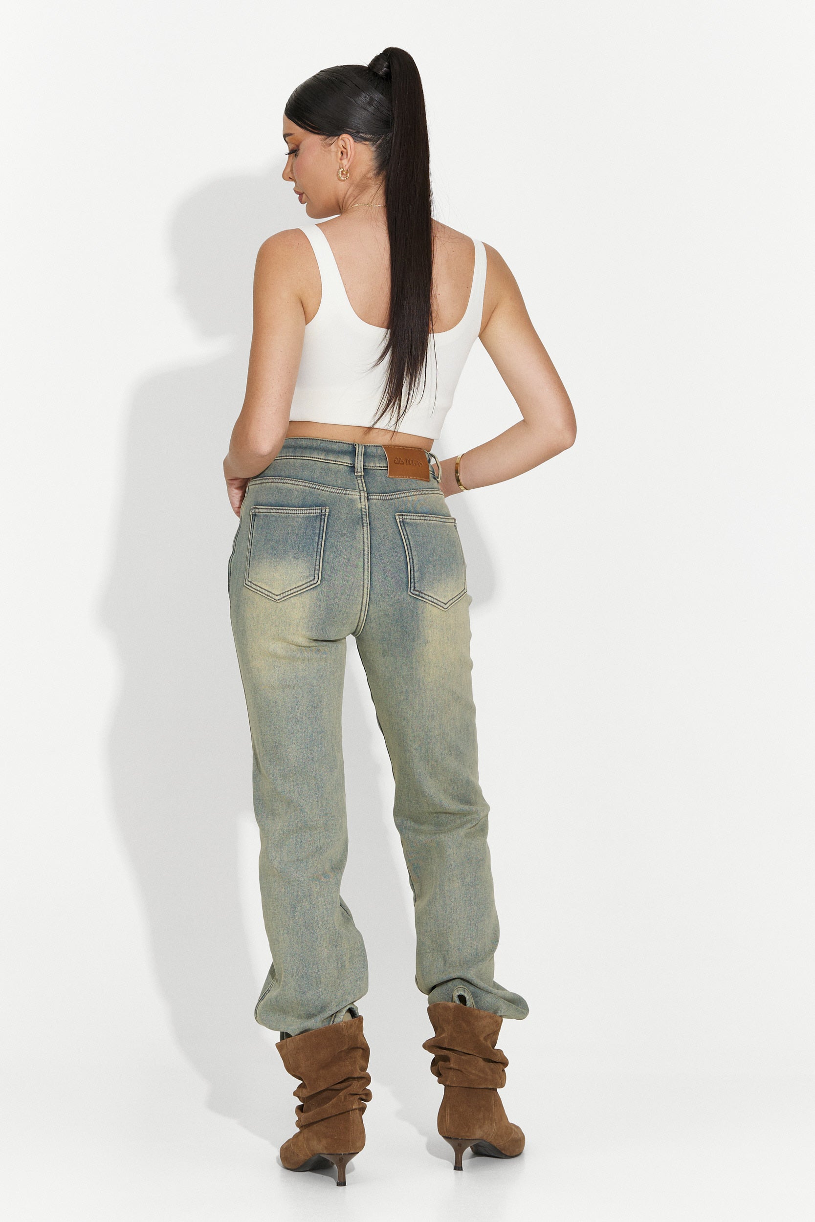 Μπλε γυναικείο casual τζιν Brisia Bogas