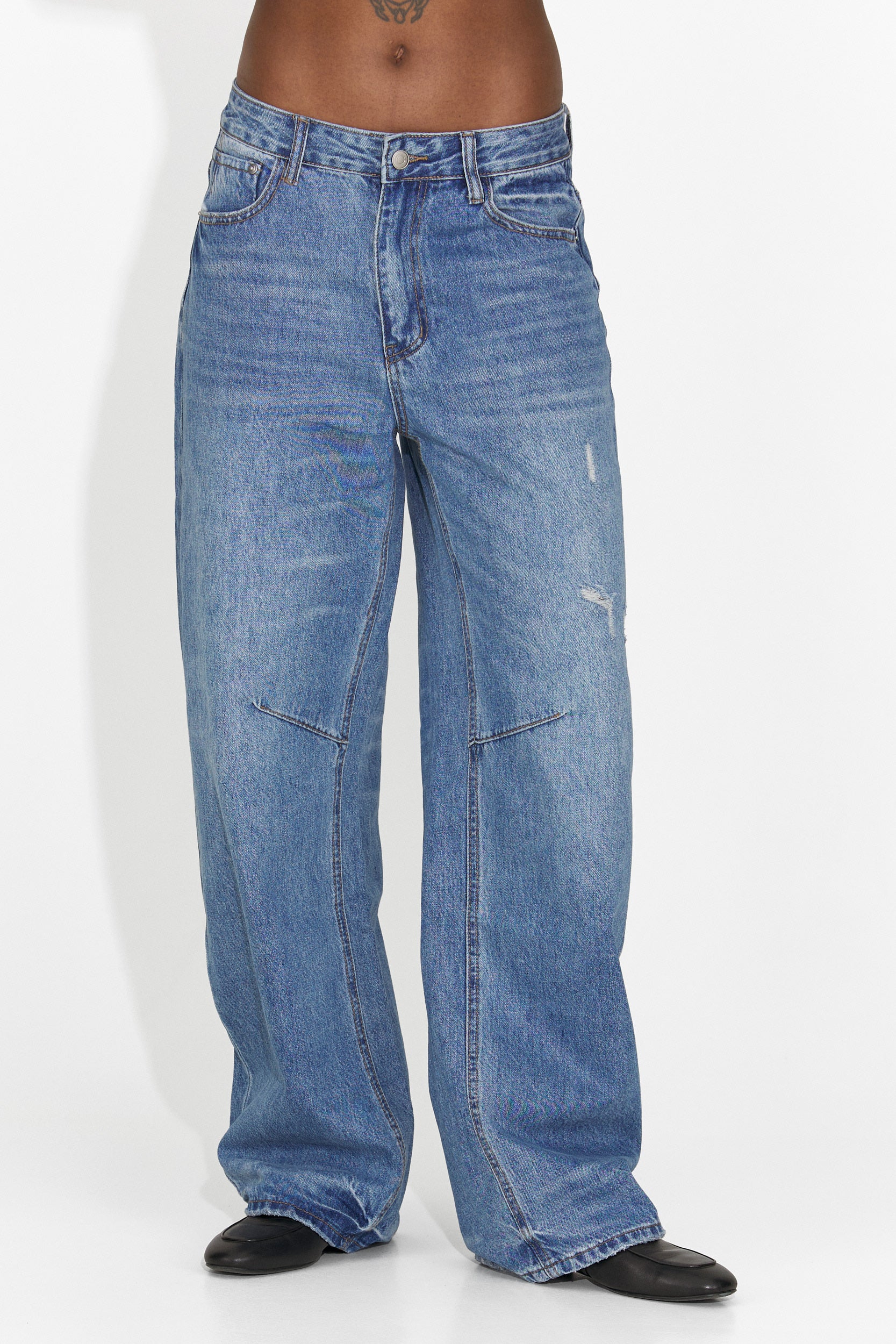 Ležérní modré džíny pro ženy Hanina Bogas