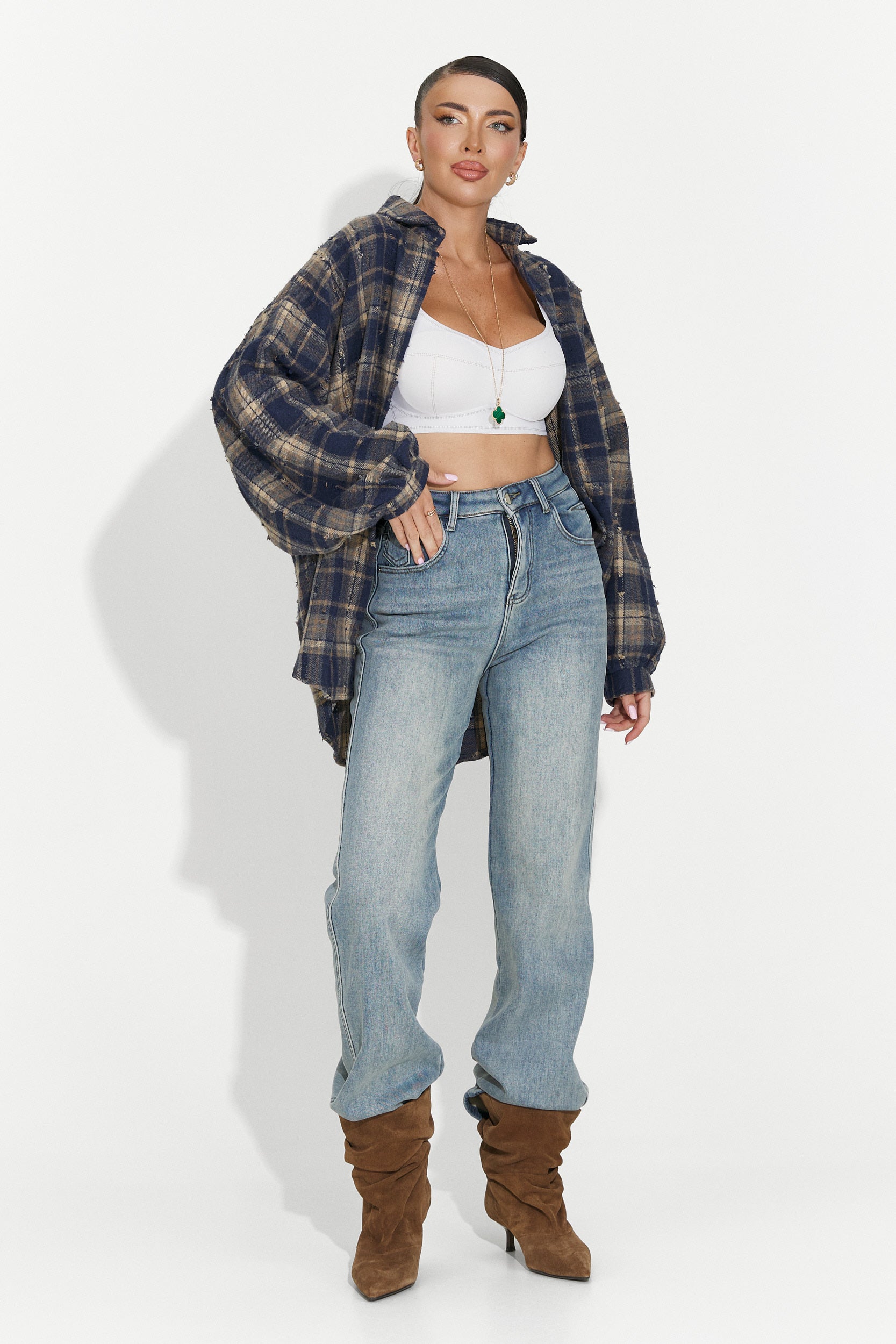 Blå casual damjeans Hetafe Bogas