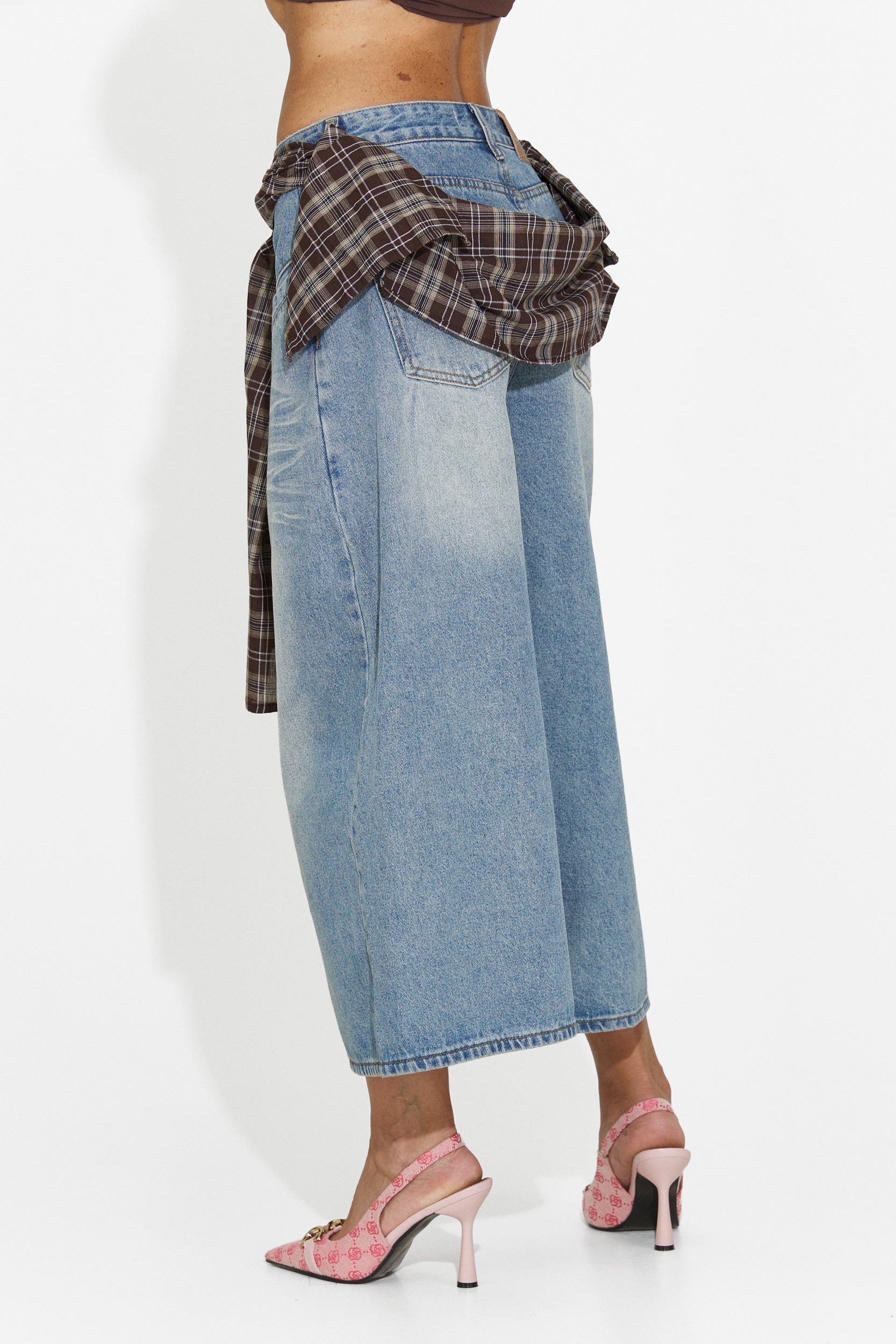 Jeans casuales azules para mujer Ozanias Bogas