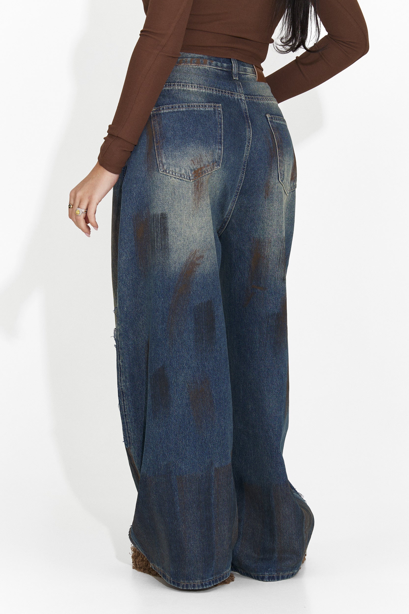 Blaue Damenjeans lässig Timina Bogas