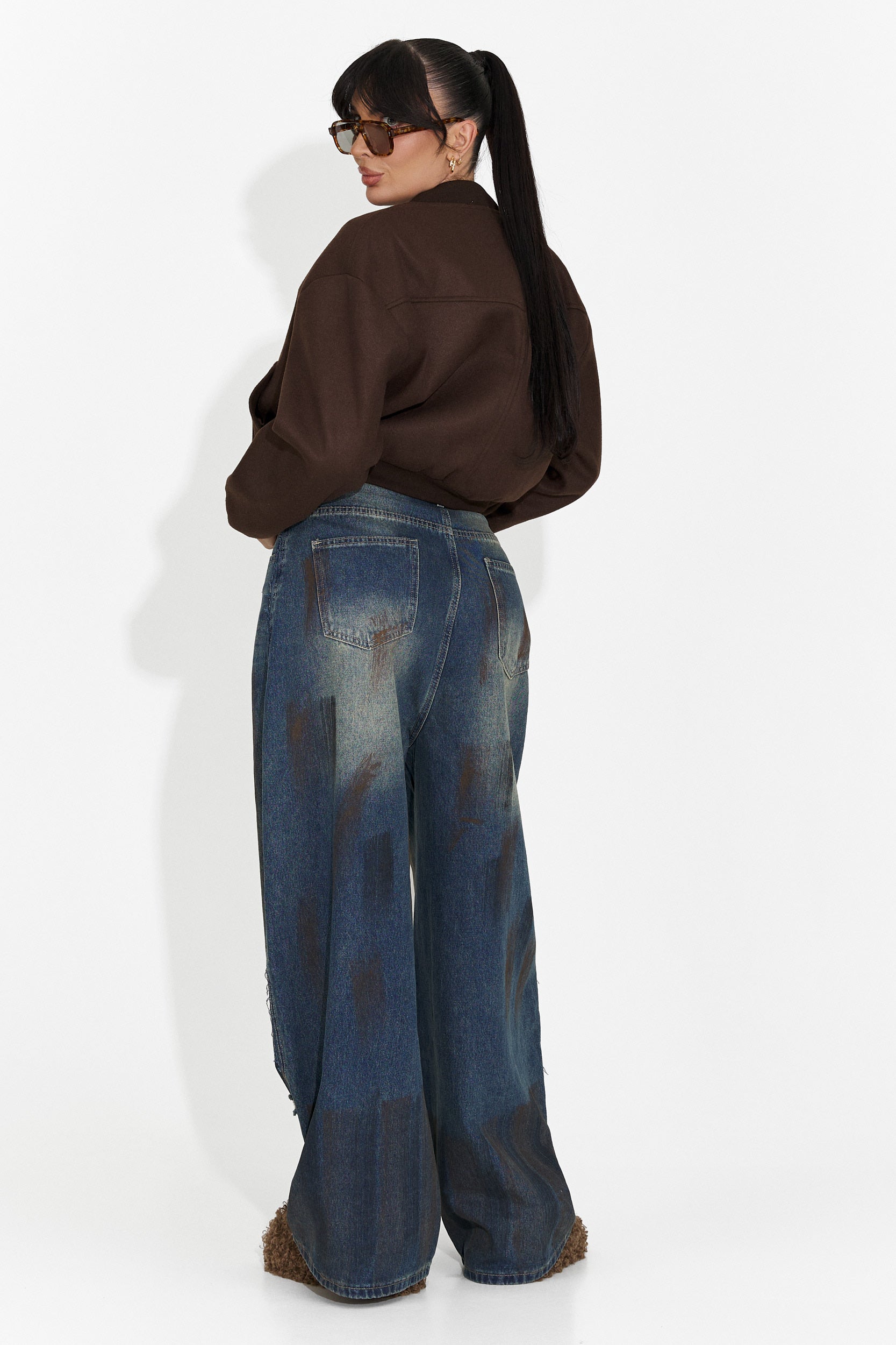 Blaue Damenjeans lässig Timina Bogas