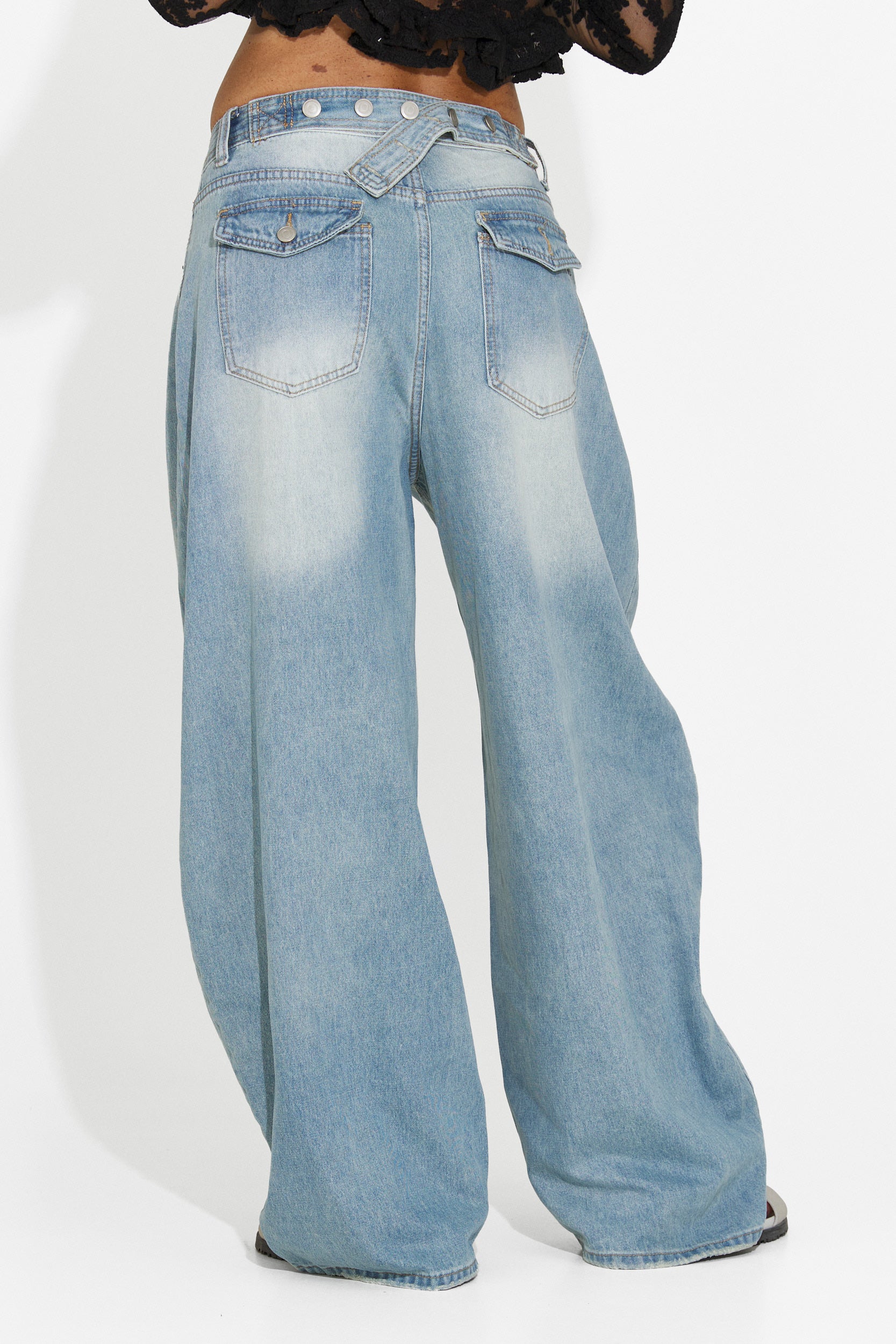 Women's casual blue jeans Tolida Bogas