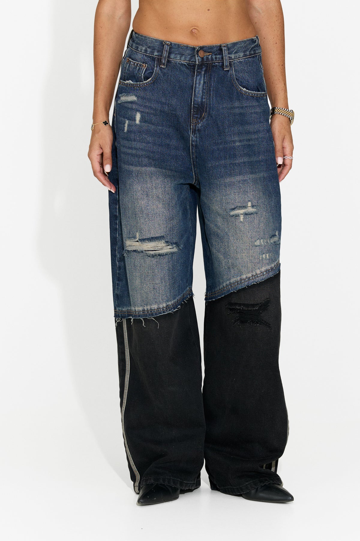 Women's casual blue jeans Elimiuna Bogas