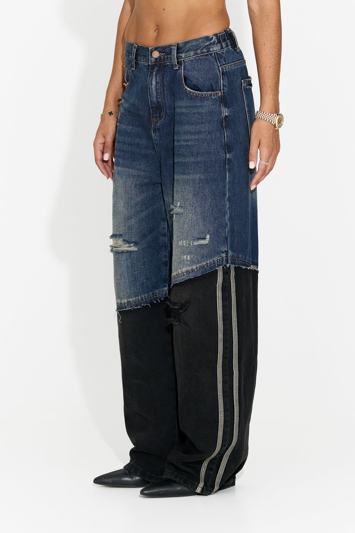 Women's casual blue jeans Elimiuna Bogas