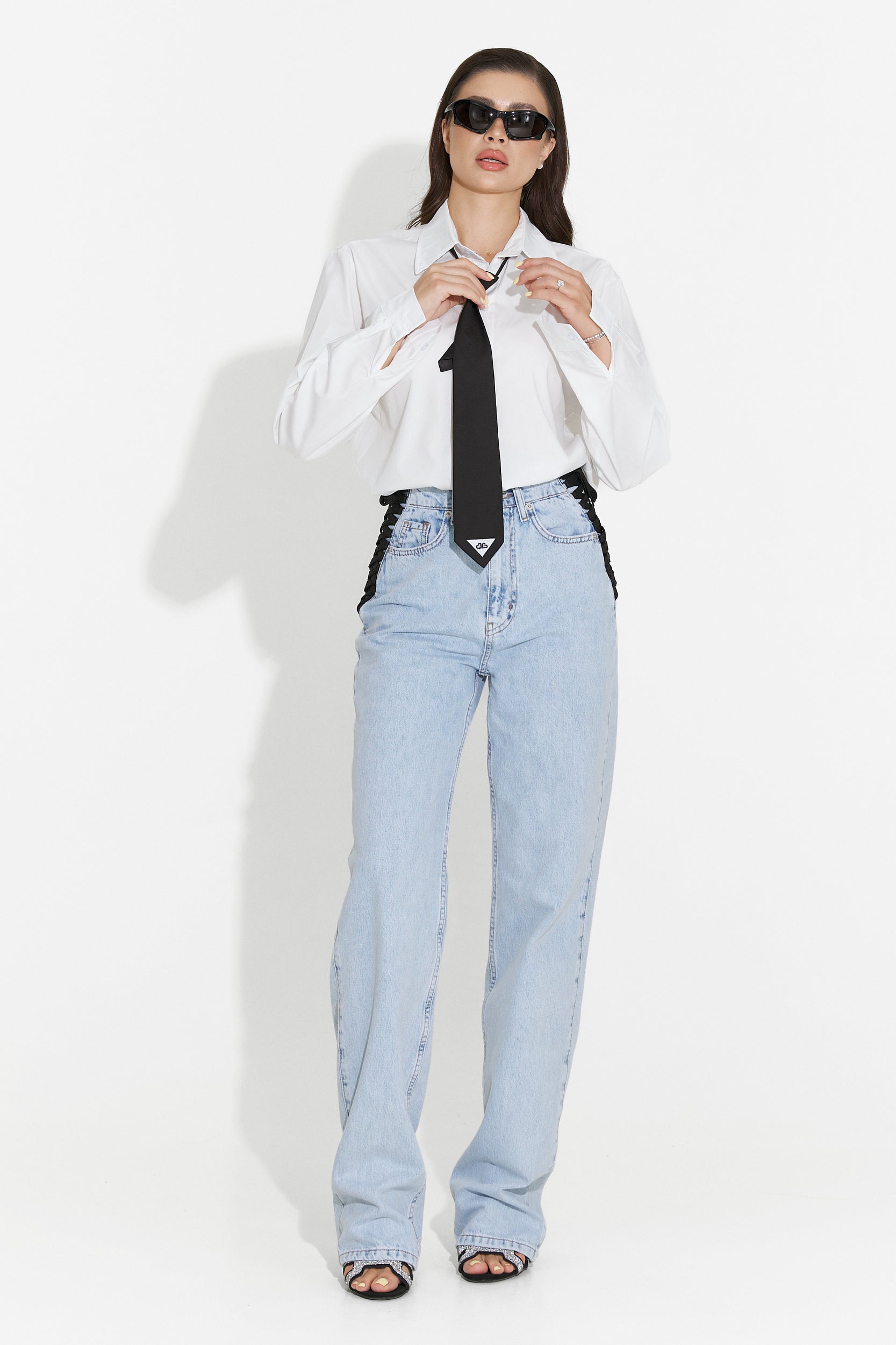 Τζιν γυναικεία casual μπλε Bodysa Bogas