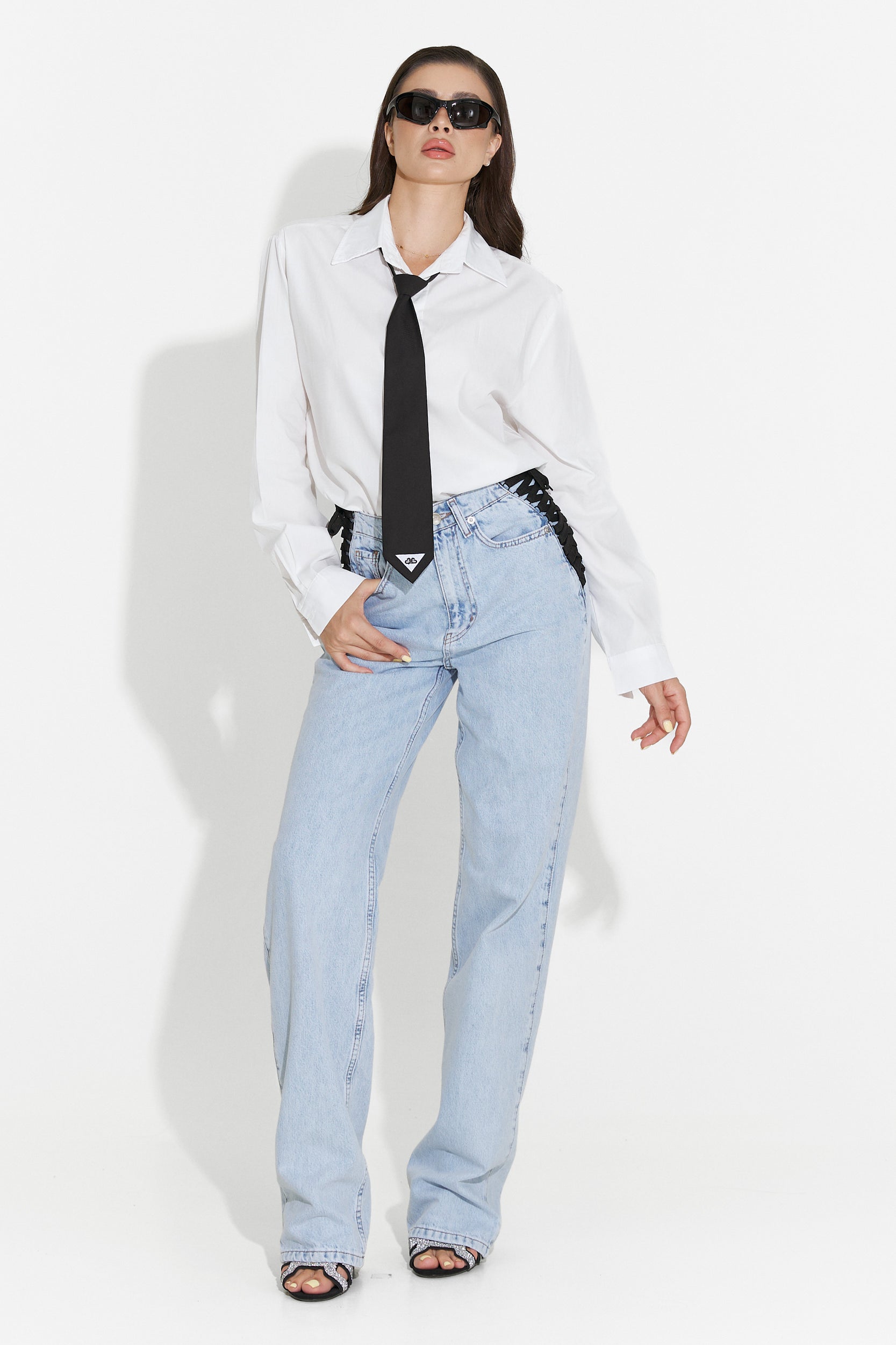 Τζιν γυναικεία casual μπλε Bodysa Bogas