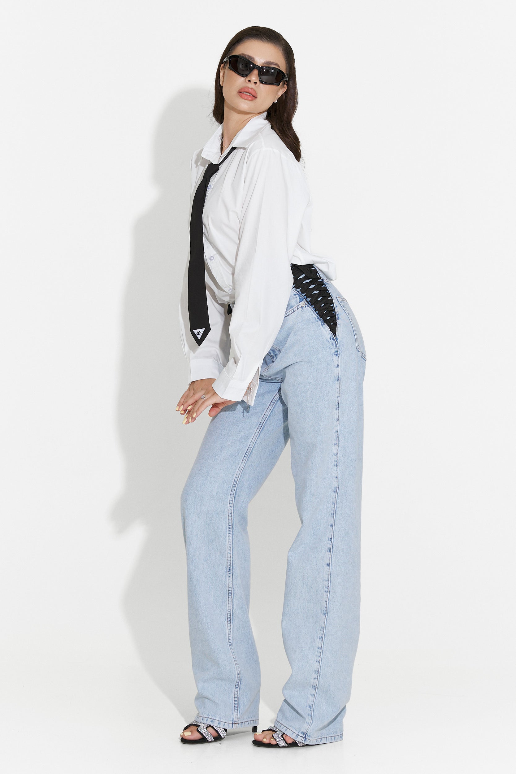 Τζιν γυναικεία casual μπλε Bodysa Bogas