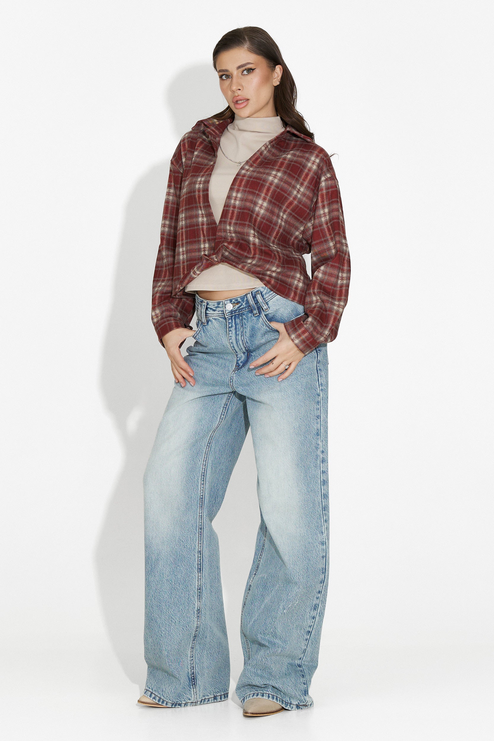 Luma Bogas Casual Blue Jeans for Women