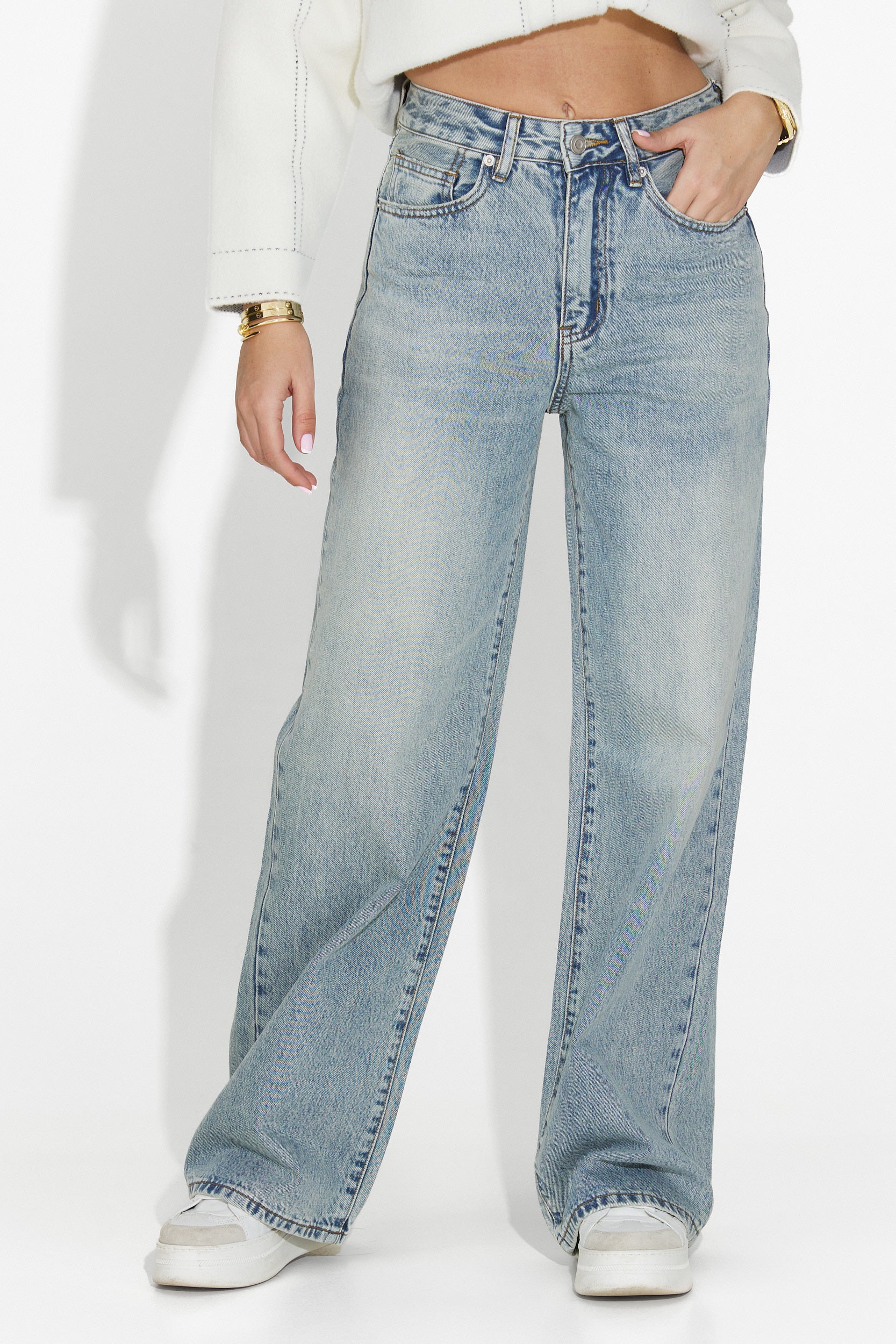 Casual damjeans ljusblå Sadia Bogas