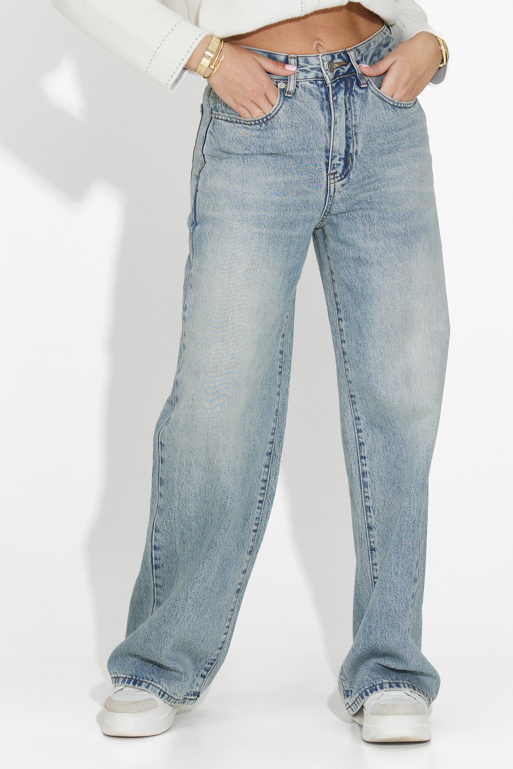 Casual damjeans ljusblå Sadia Bogas