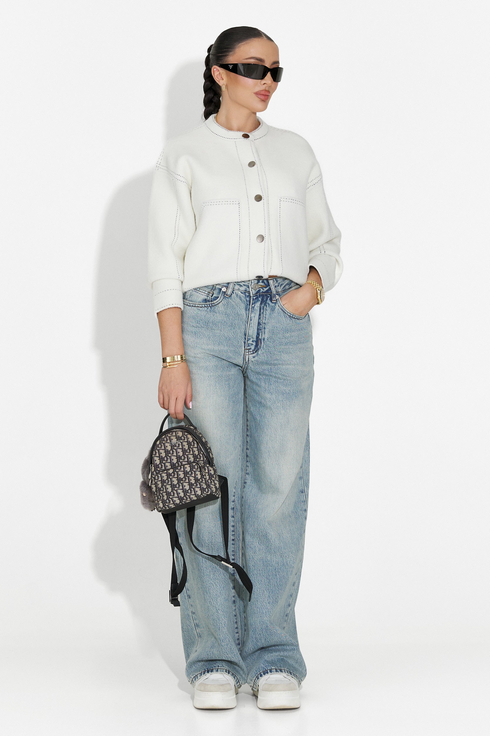 Casual damjeans ljusblå Sadia Bogas