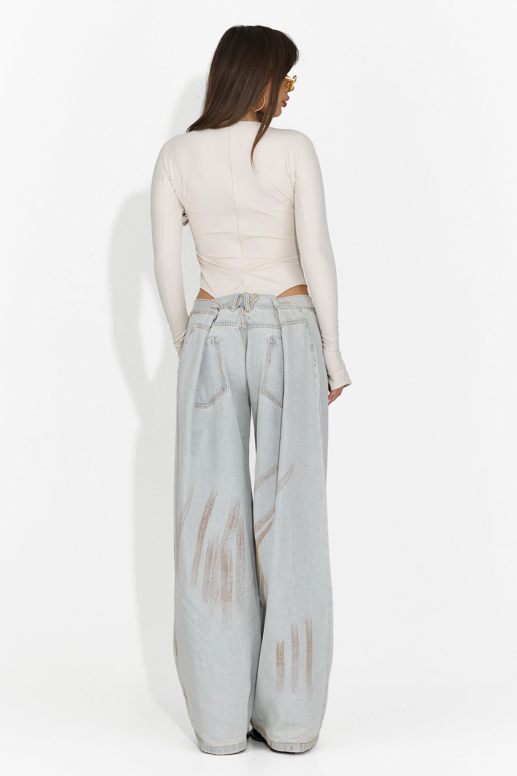 Women's Casual Light Blue Jeans Taby Bogas