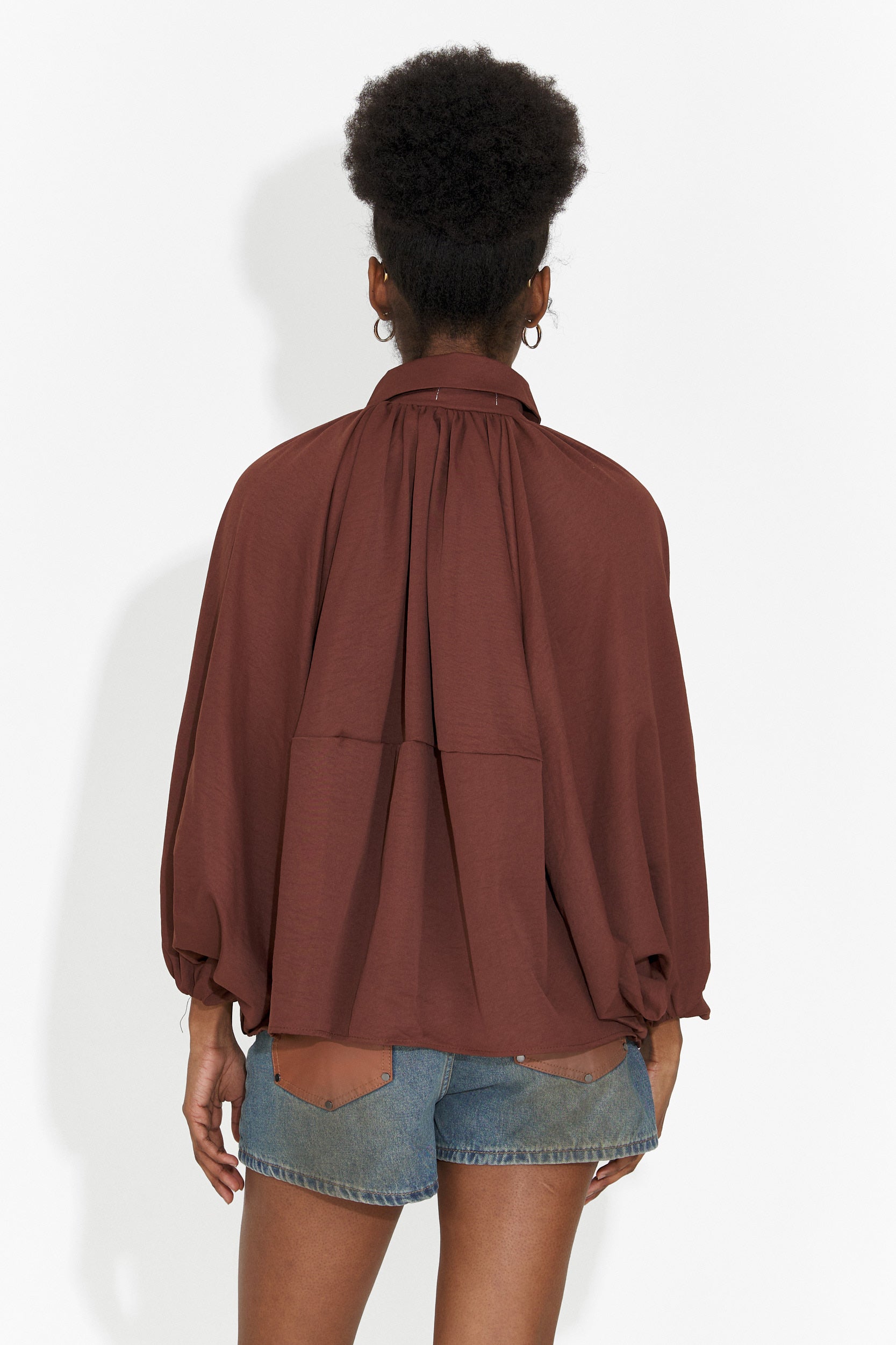 Jean femme décontracté court bleu Cherele Bogas