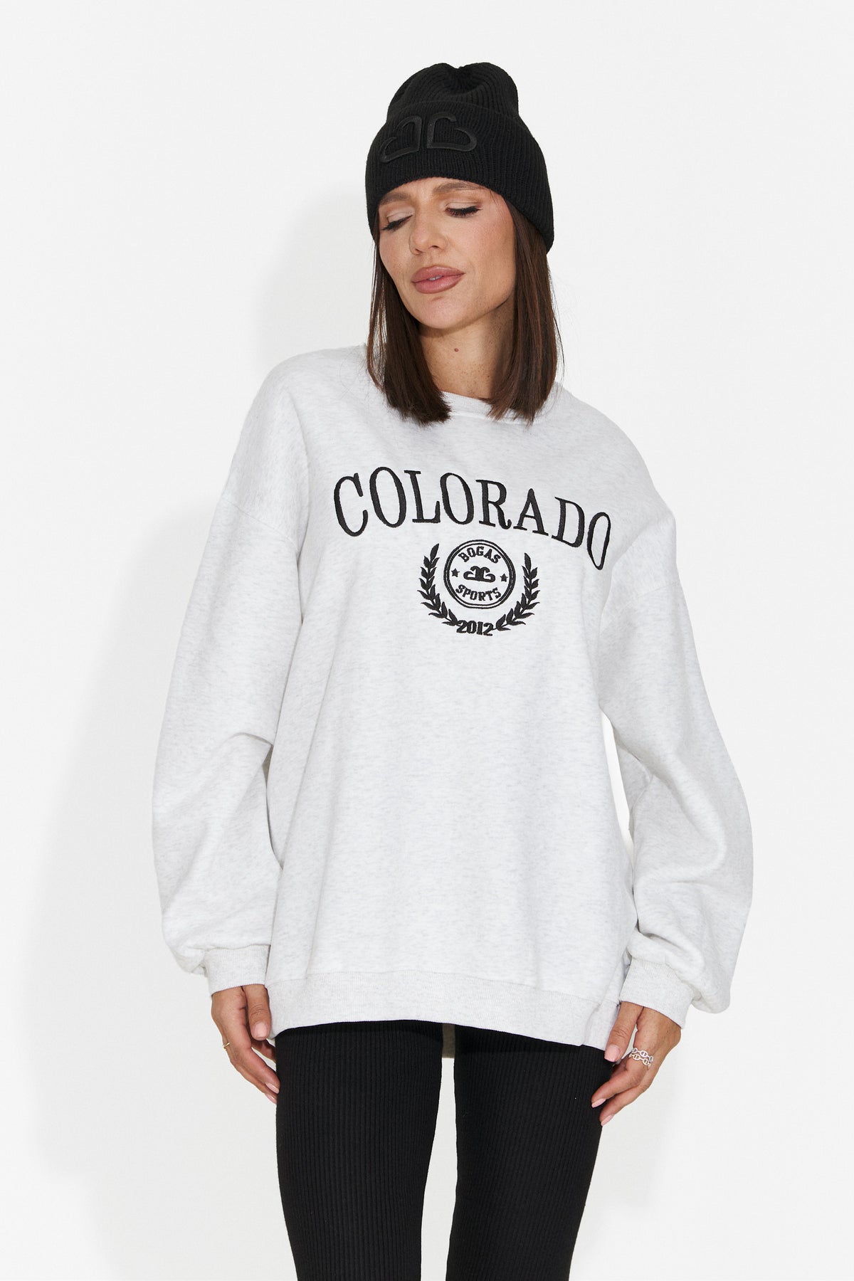 Bluza casual gri Valuvaila Bogas