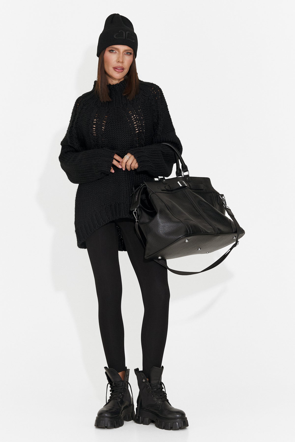 Bluza casual neagra Ziroeova Bogas