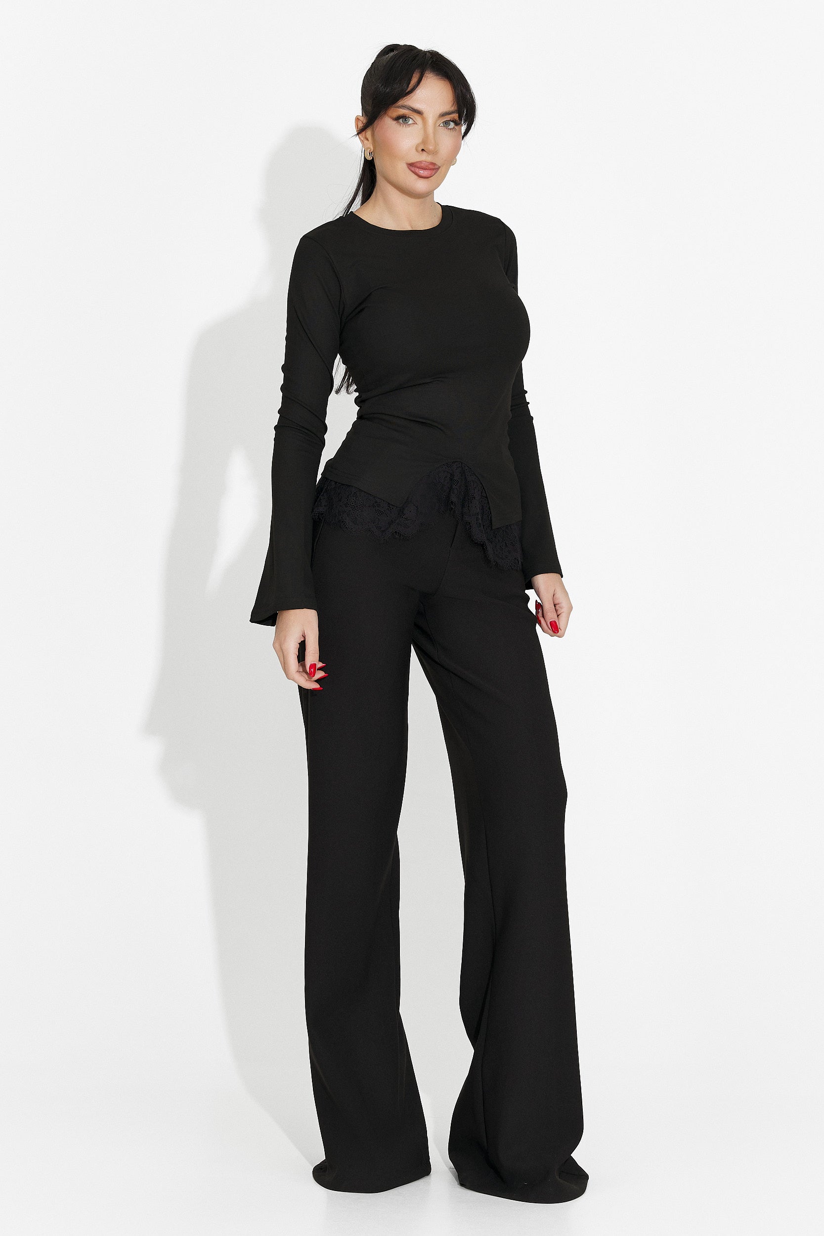 Czarna damska bluza casual Daiela Bogas