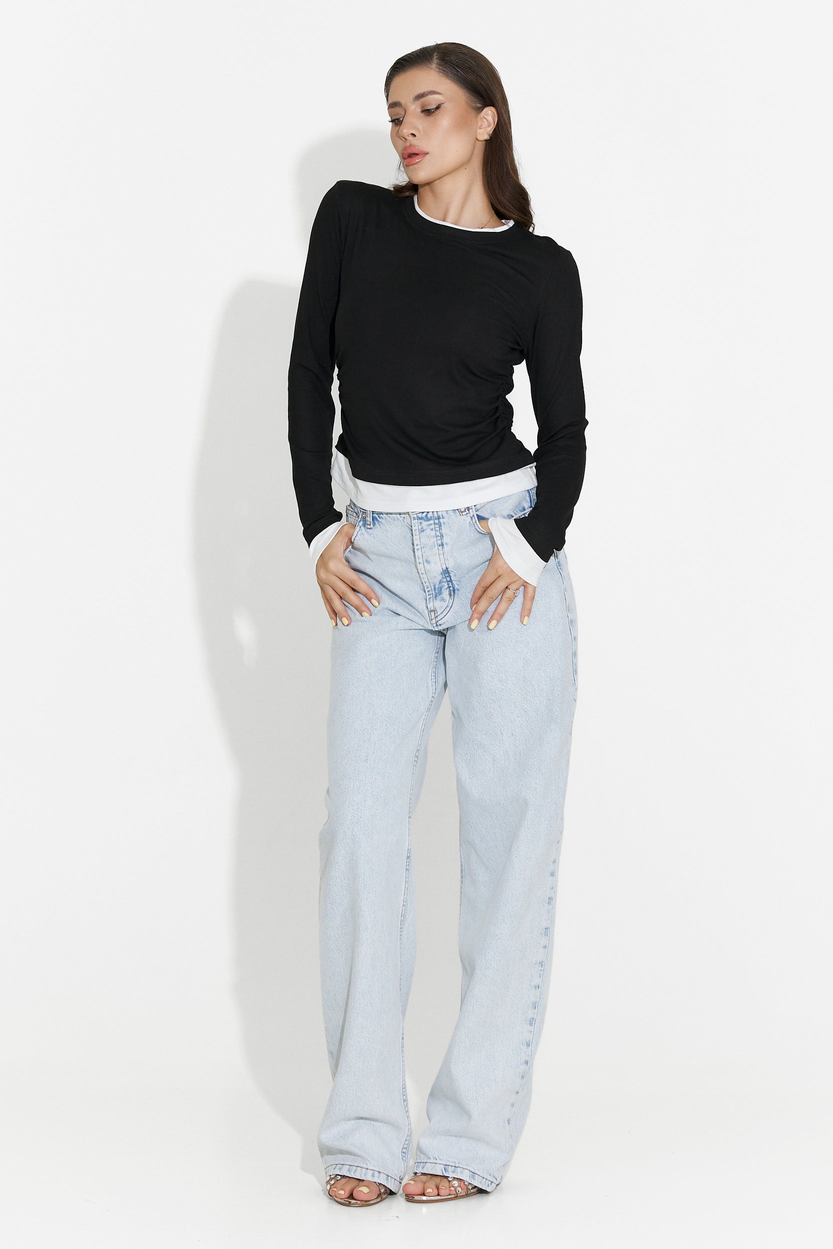 Kayas Bogas Casual Black Women's Blouse