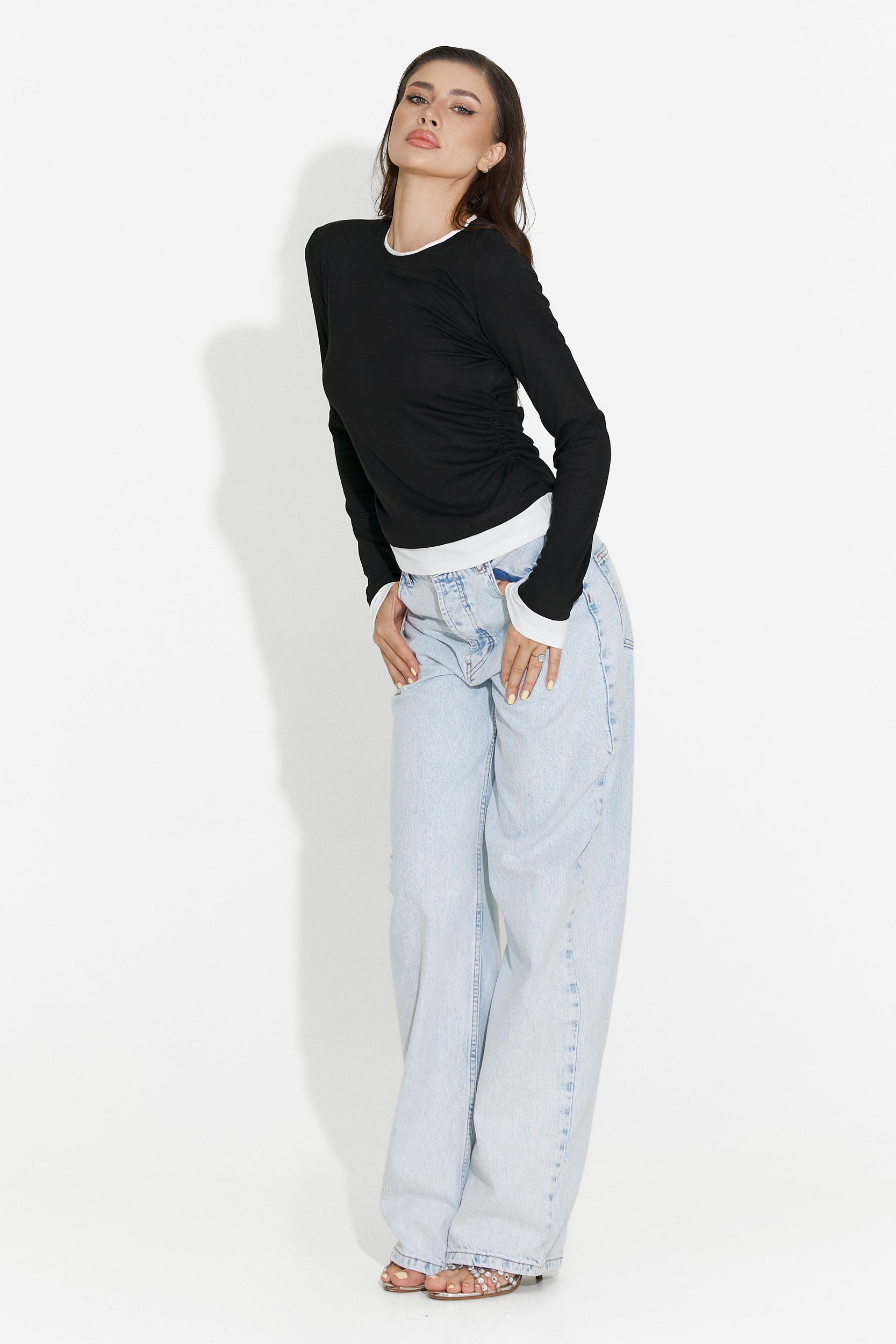 Kayas Bogas Casual Black Women's Blouse