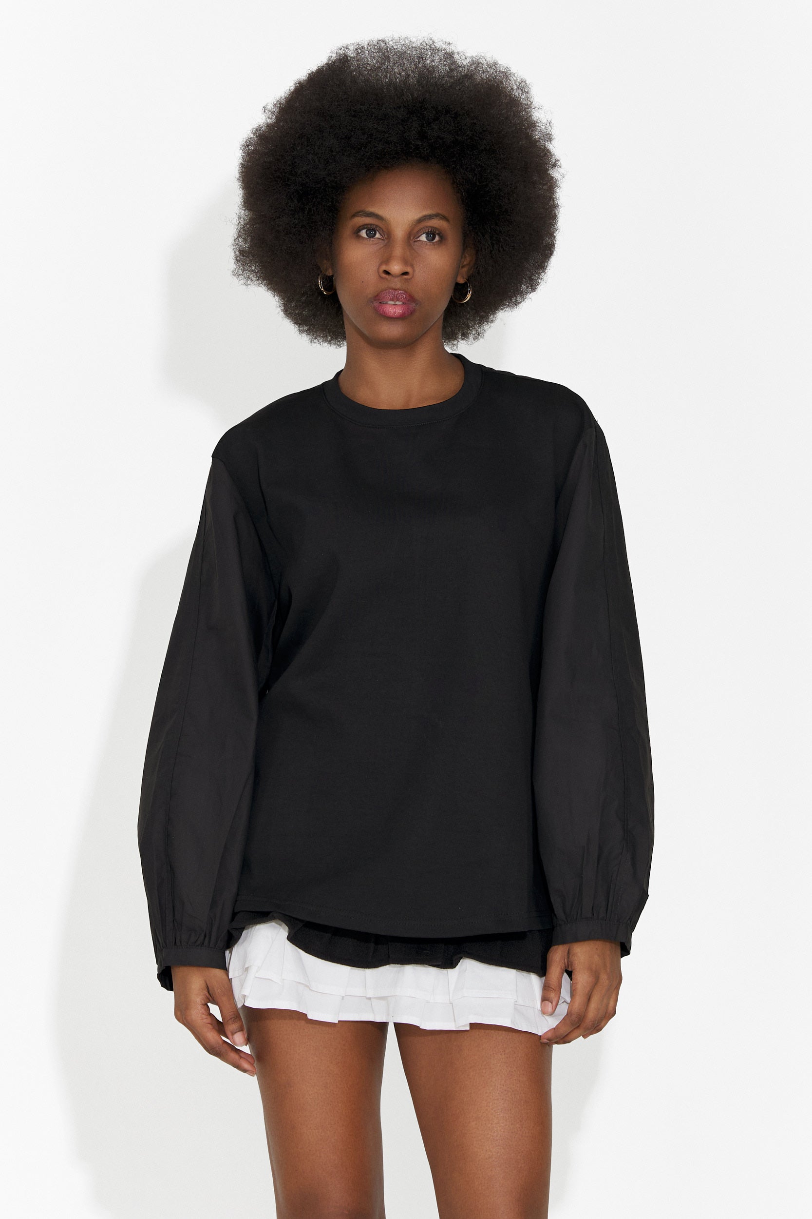 Sheiva Bogas Black Casual Women's Blouse