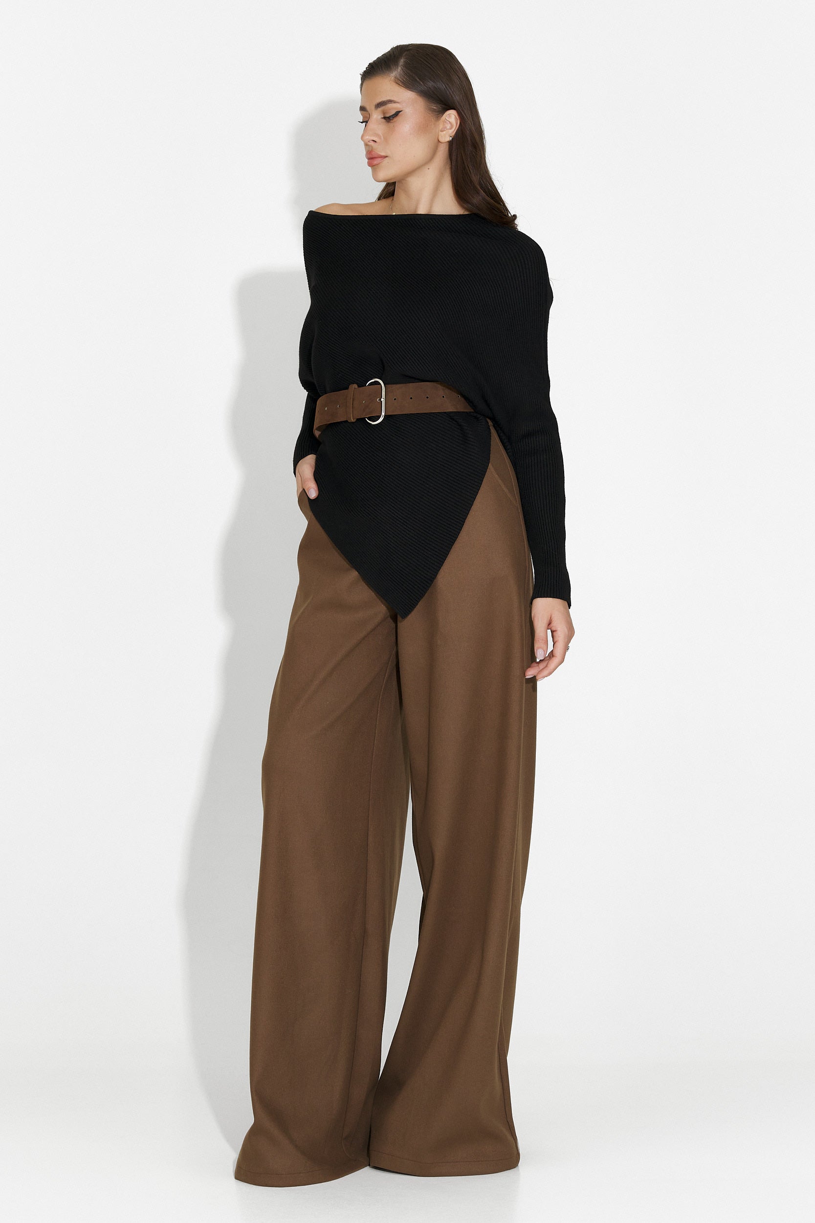 Bluza damska casual czarna Vedala Bogas