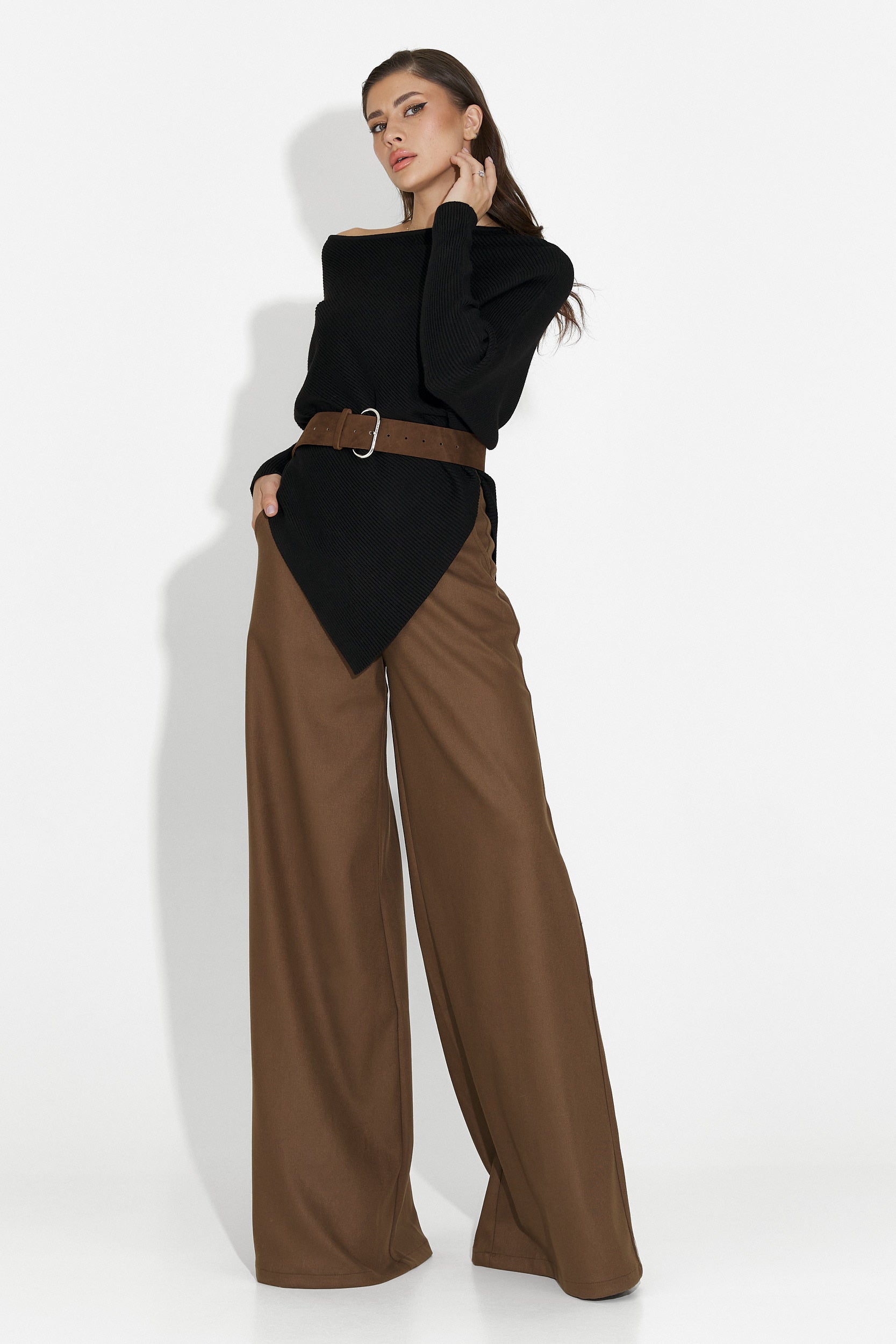 Bluza damska casual czarna Vedala Bogas