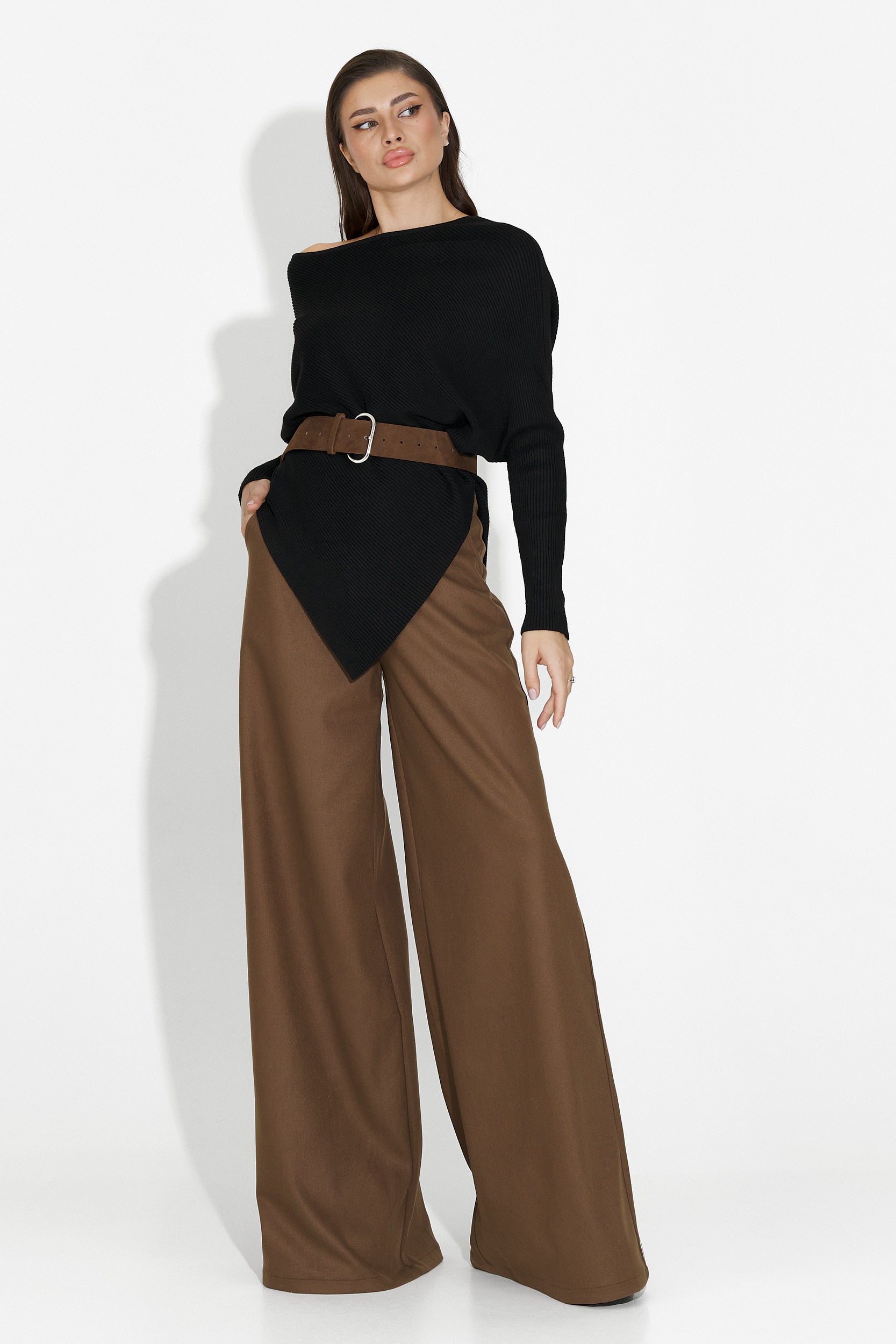 Bluza damska casual czarna Vedala Bogas