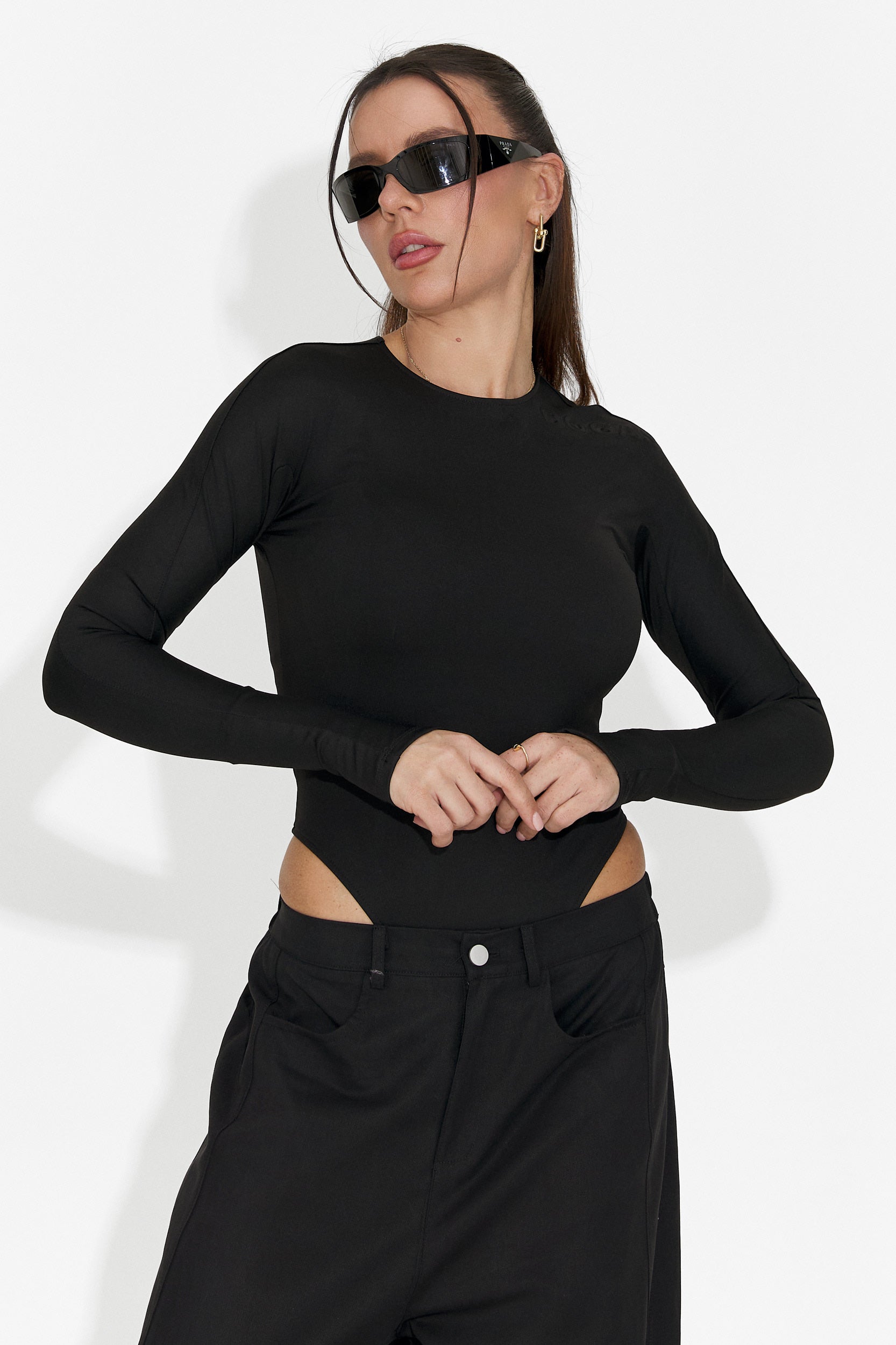 Κομψό γυναικείο φόρεμα μαύρο Mioala Bogas