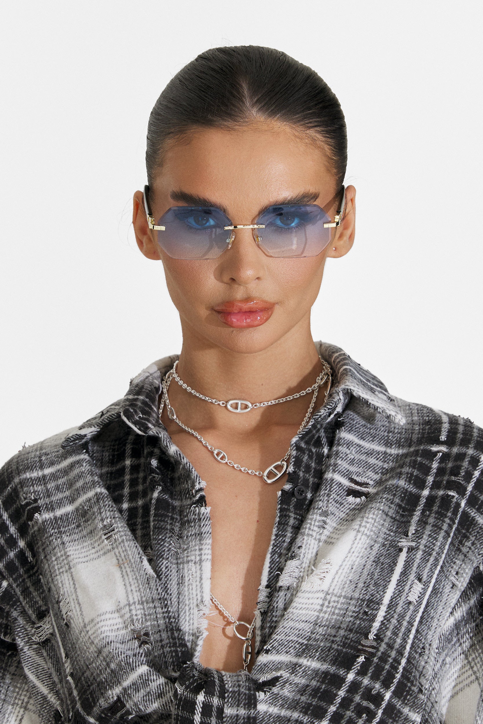 Ochelari dama de soare bleu Orion Bogas