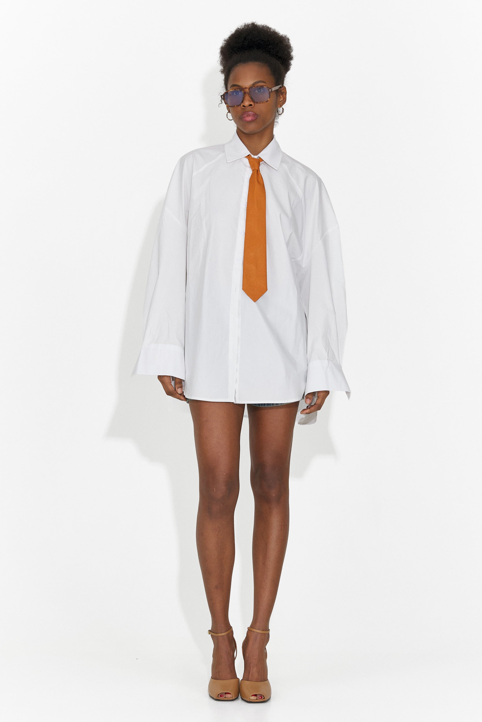 Abrienda Bogas Casualna Bijela Ženska Košulja