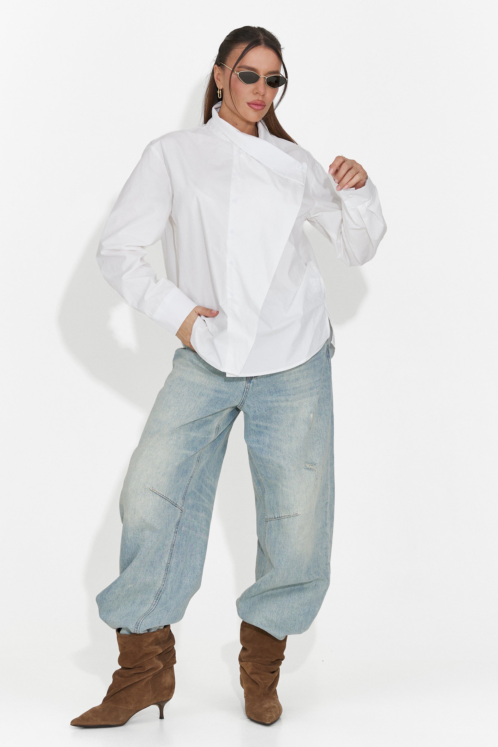 Edinea Bogas ležerna bijela majica za dame