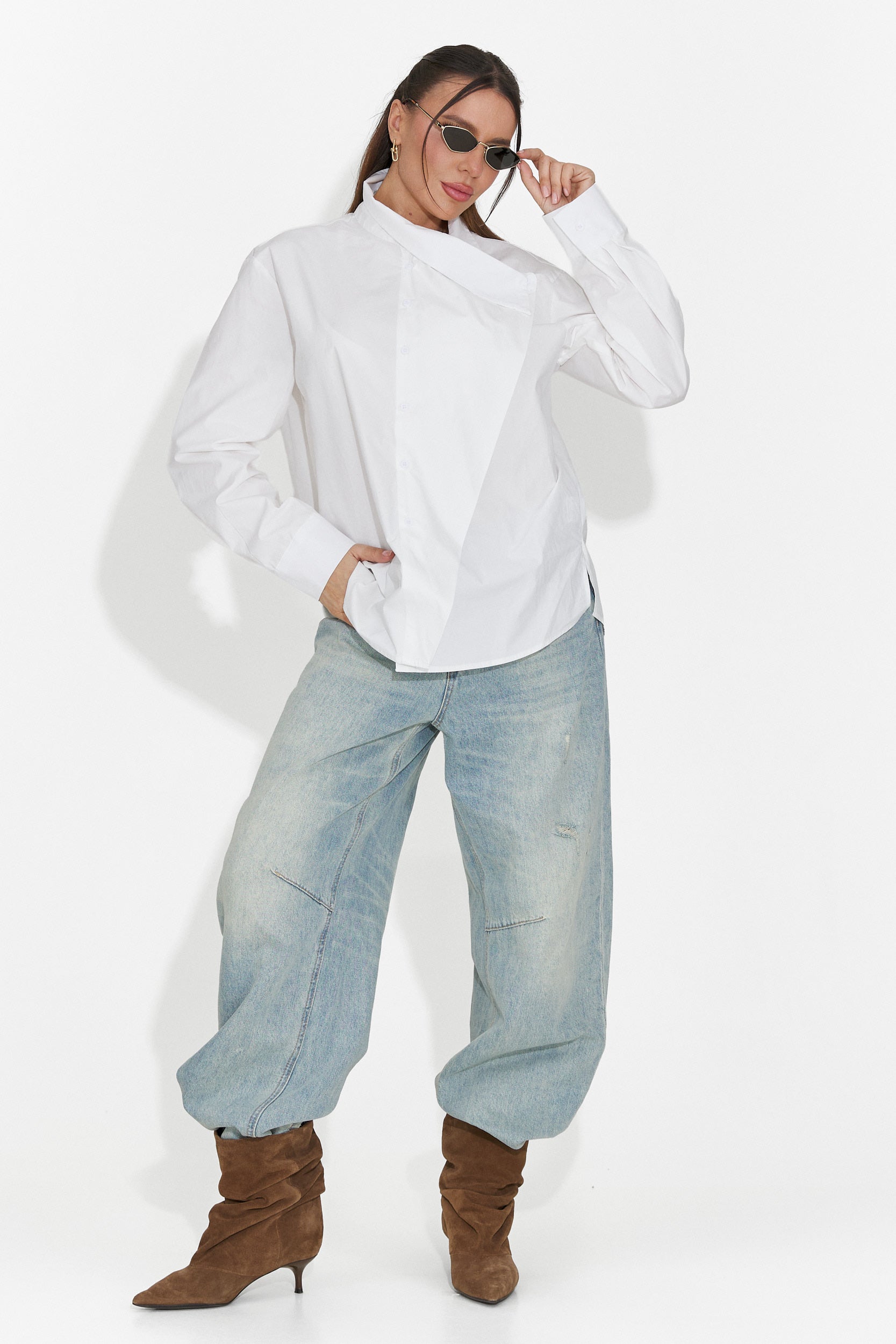 Edinea Bogas ležerna bijela majica za dame