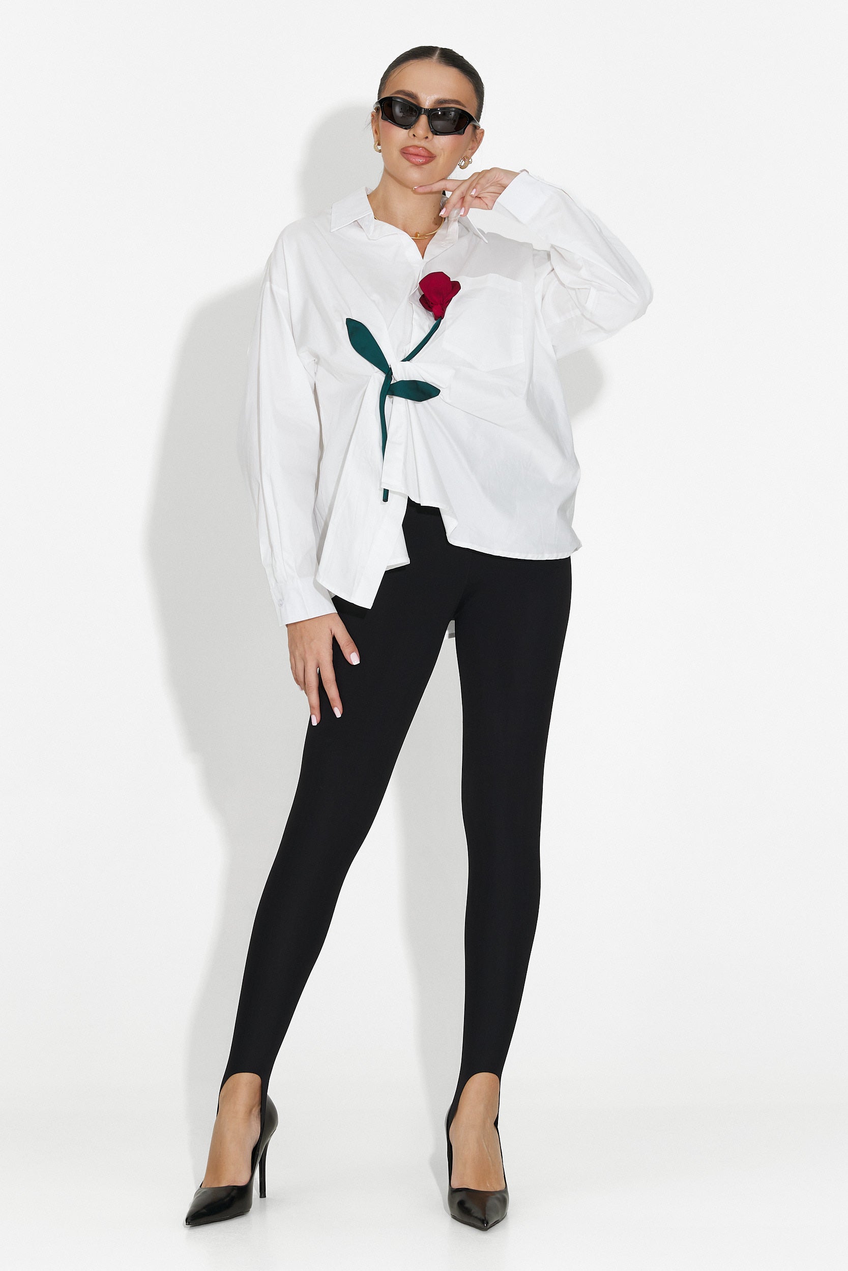 Koszula damska casual biała Elaris Bogas