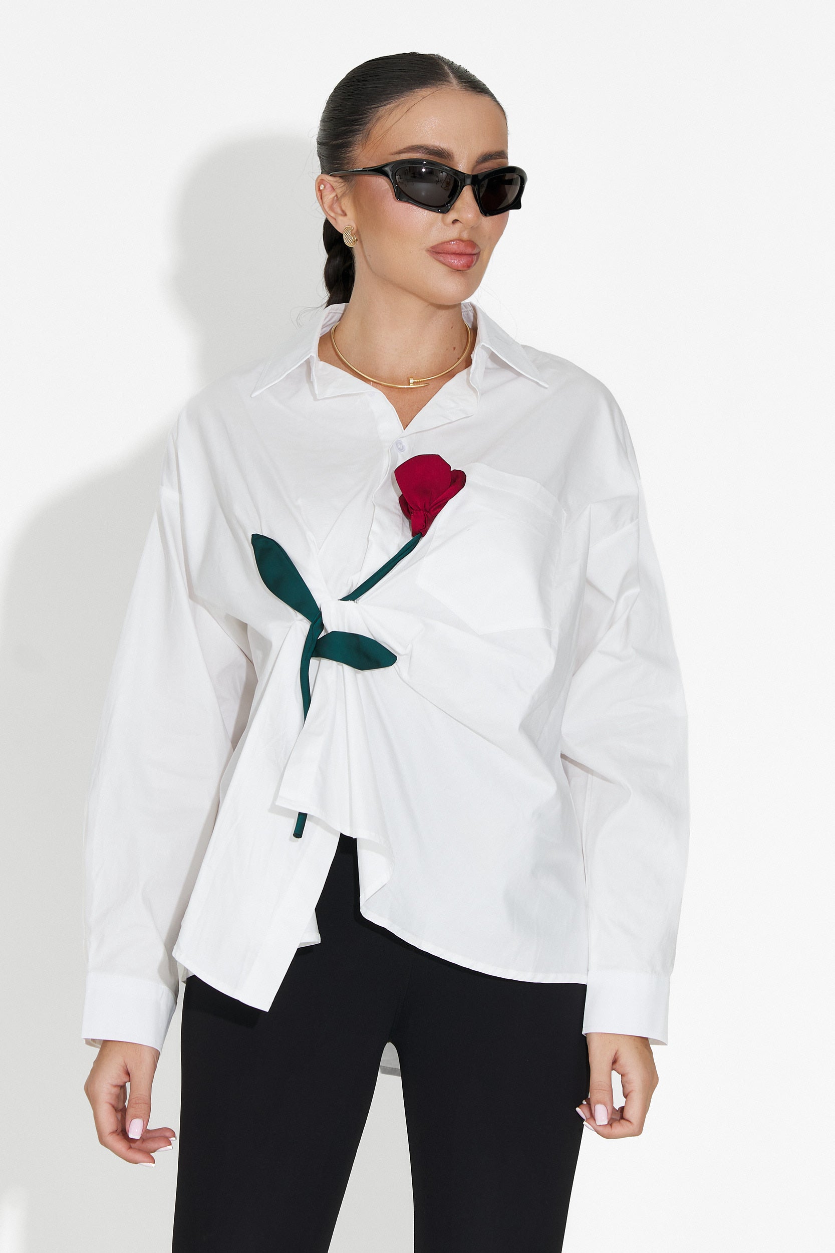 Koszula damska casual biała Elaris Bogas