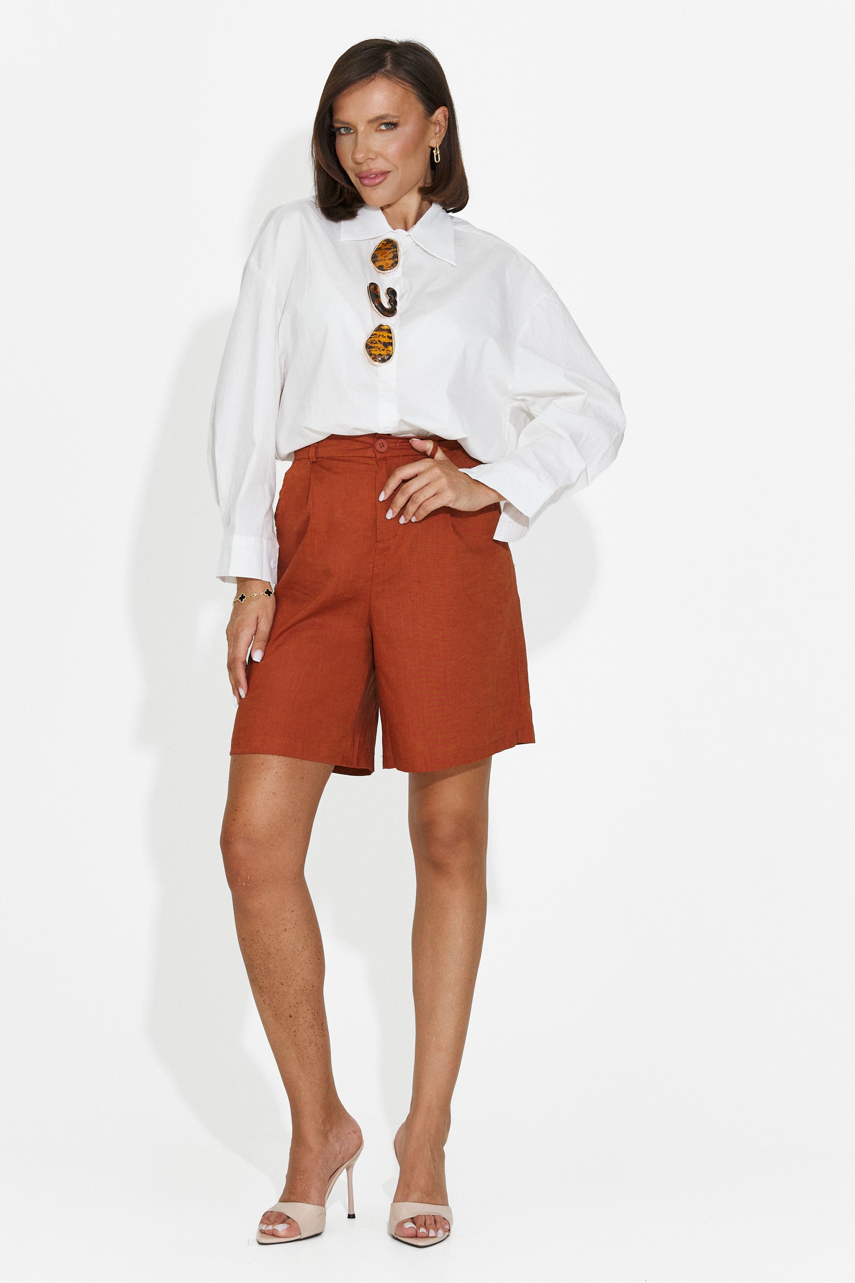 White casual women's shirt Procesay Bogas