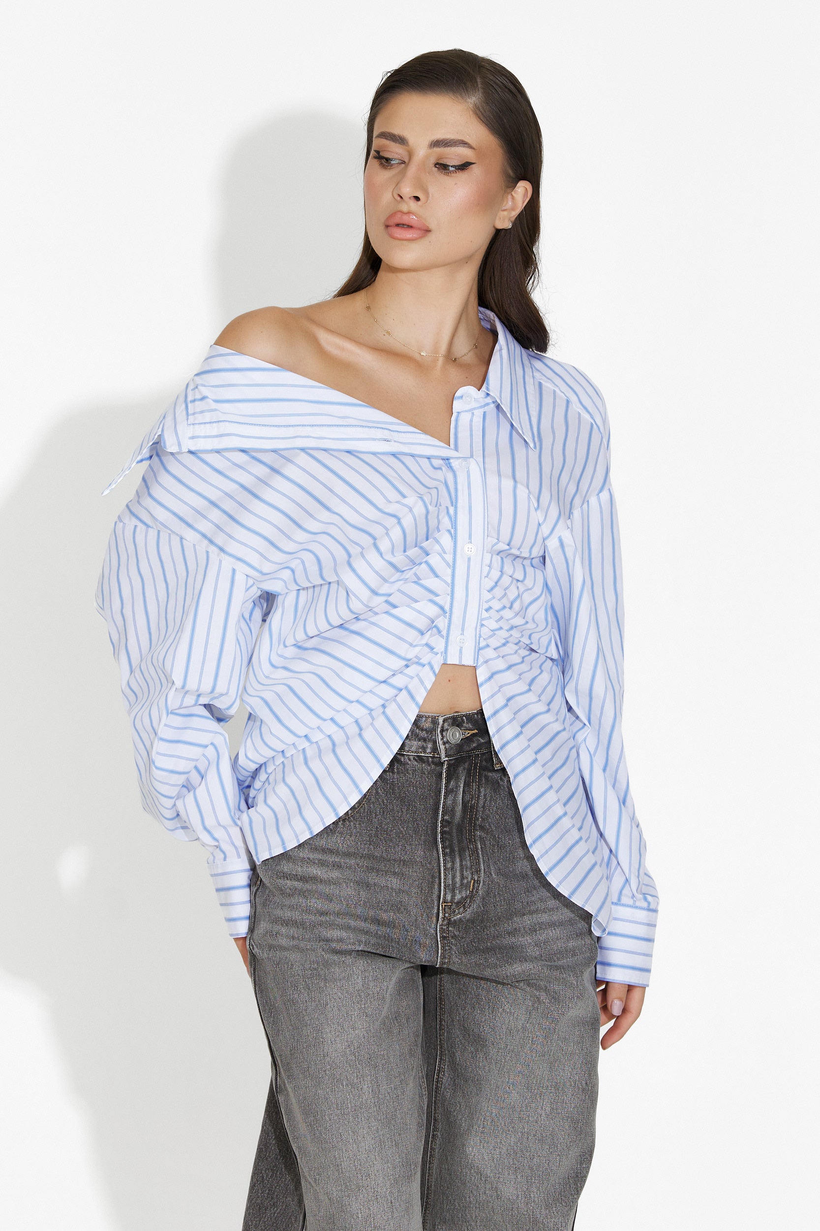 Koszula damska casual biała Voncile Bogas