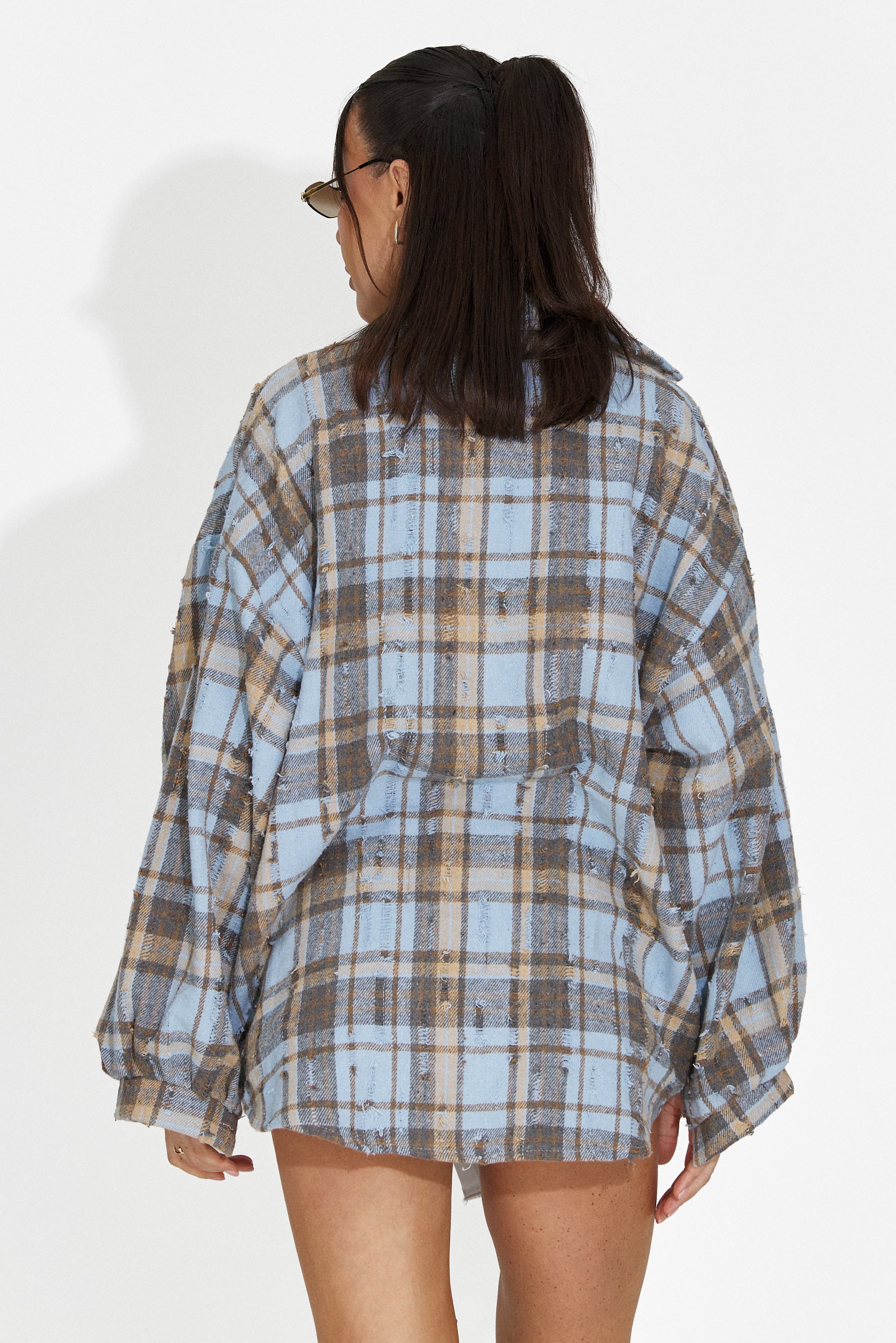 Chemise Décontractée Bleue pour Dames Jasara Bogas