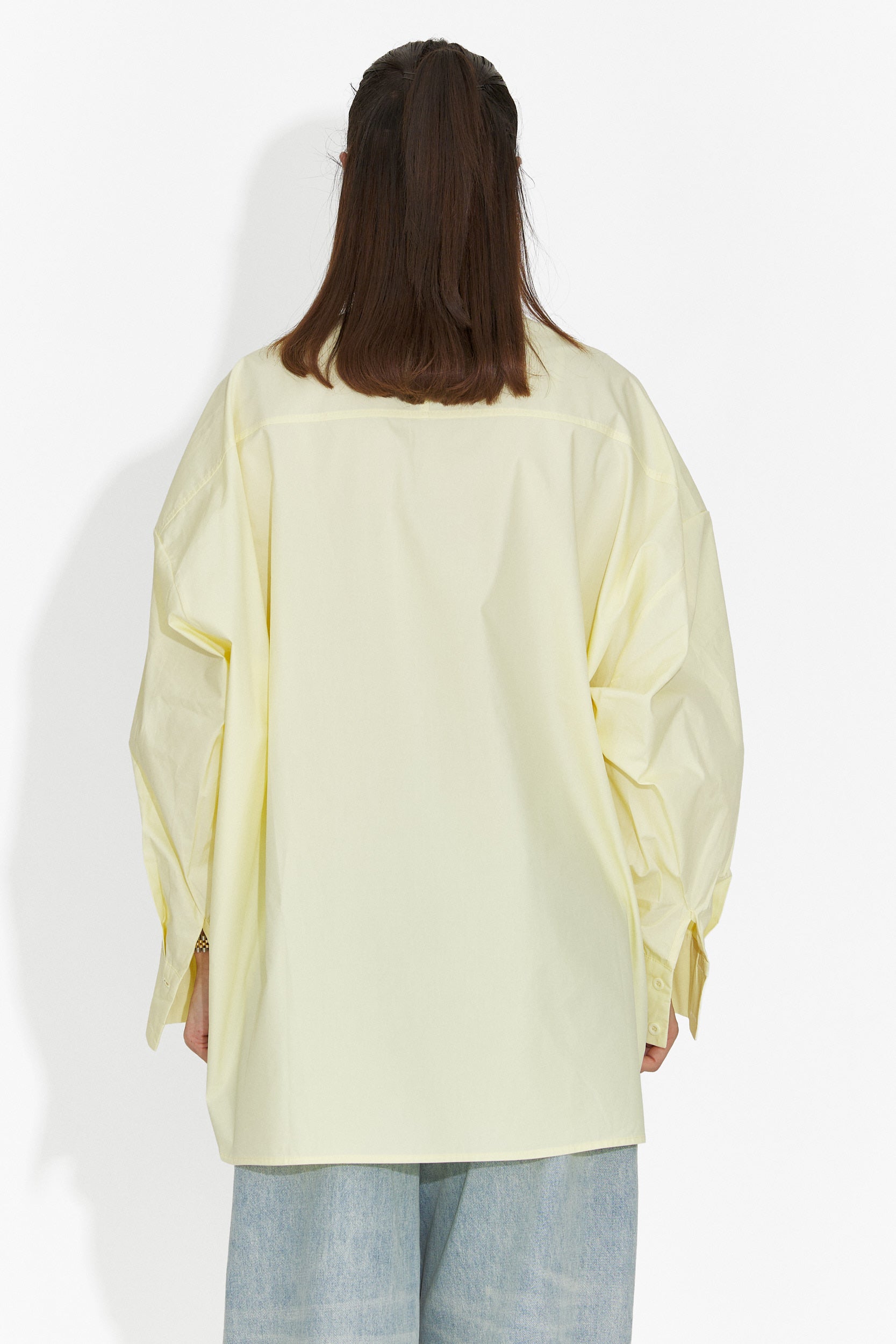 Yellow casual women's shirt Abrienda Bogas