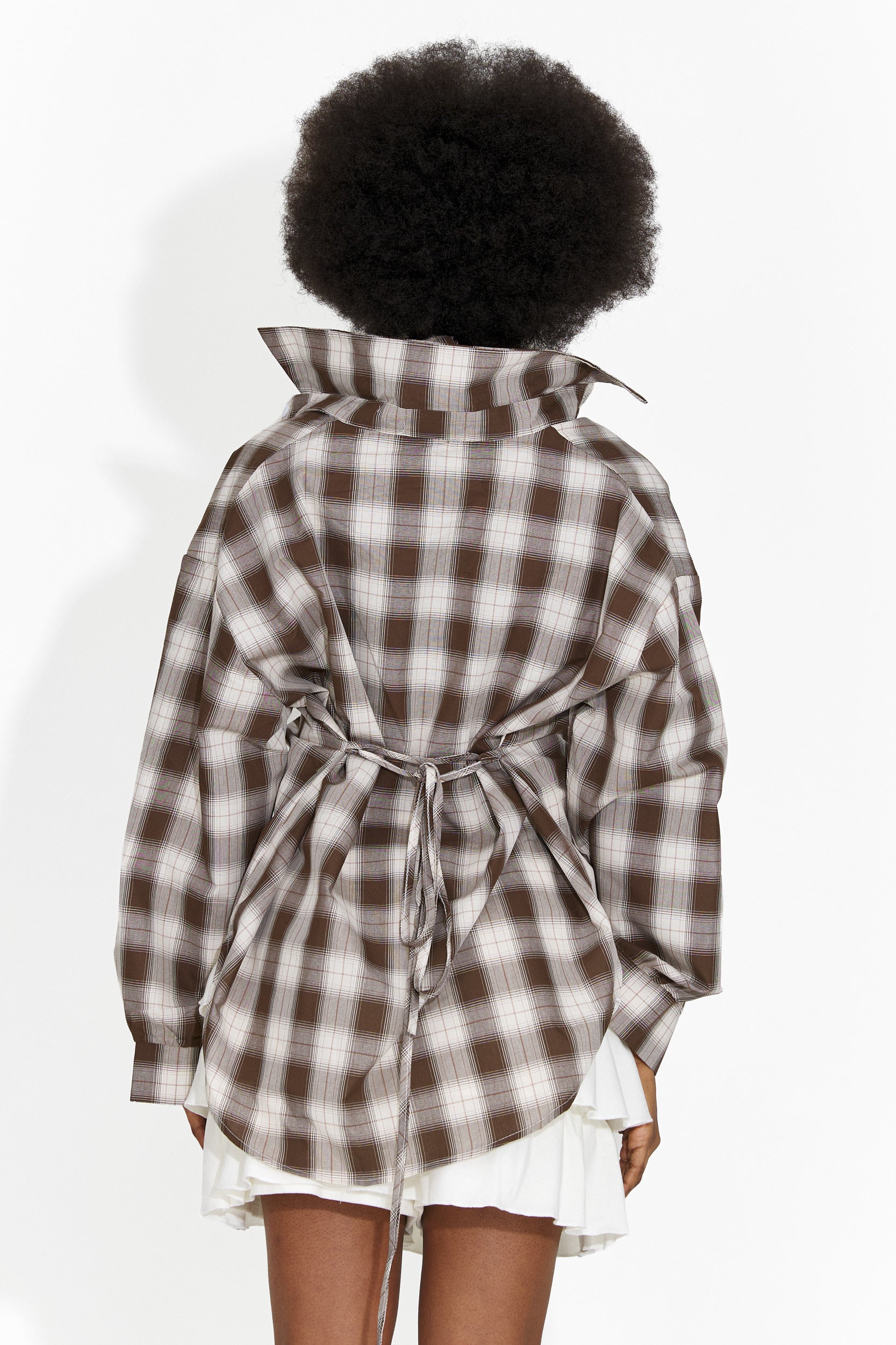 Women's casual brown shirt Jomelia Bogas