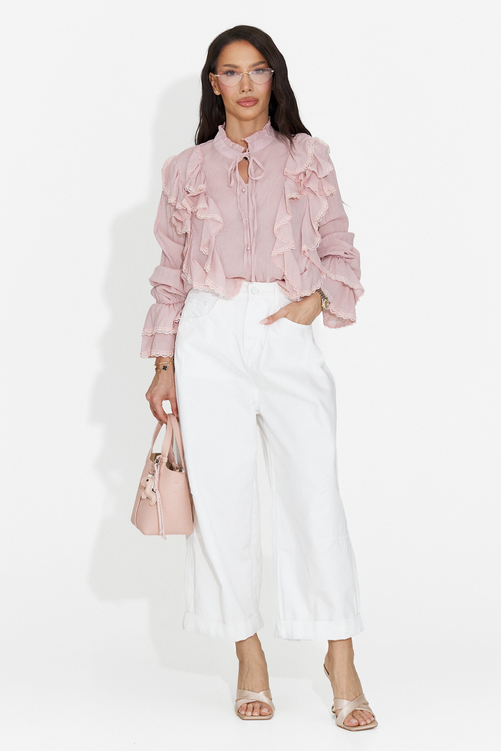 Chemise Rose Décontractée pour Femmes d'Alcadia Bogas