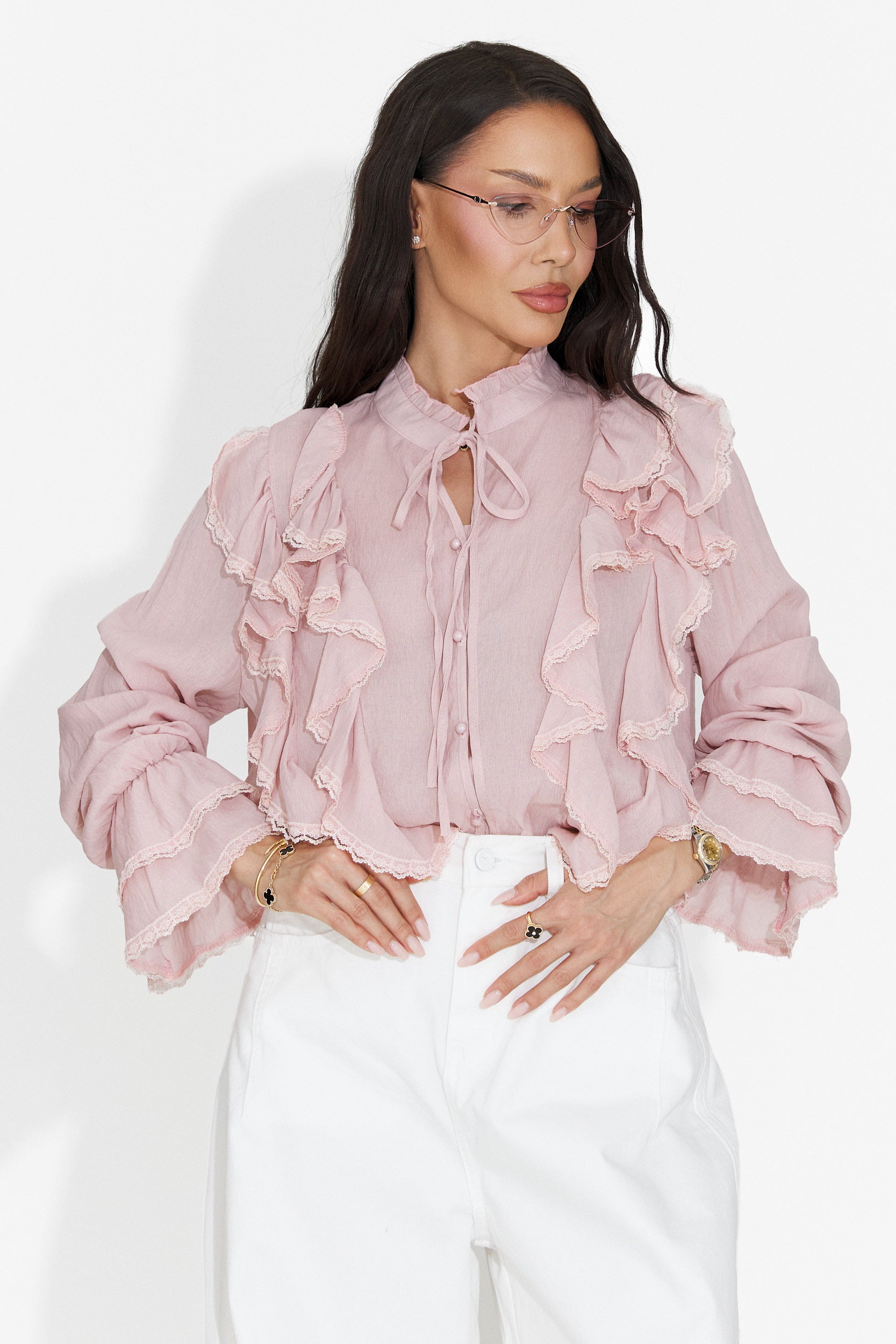 Chemise Rose Décontractée pour Femmes d'Alcadia Bogas